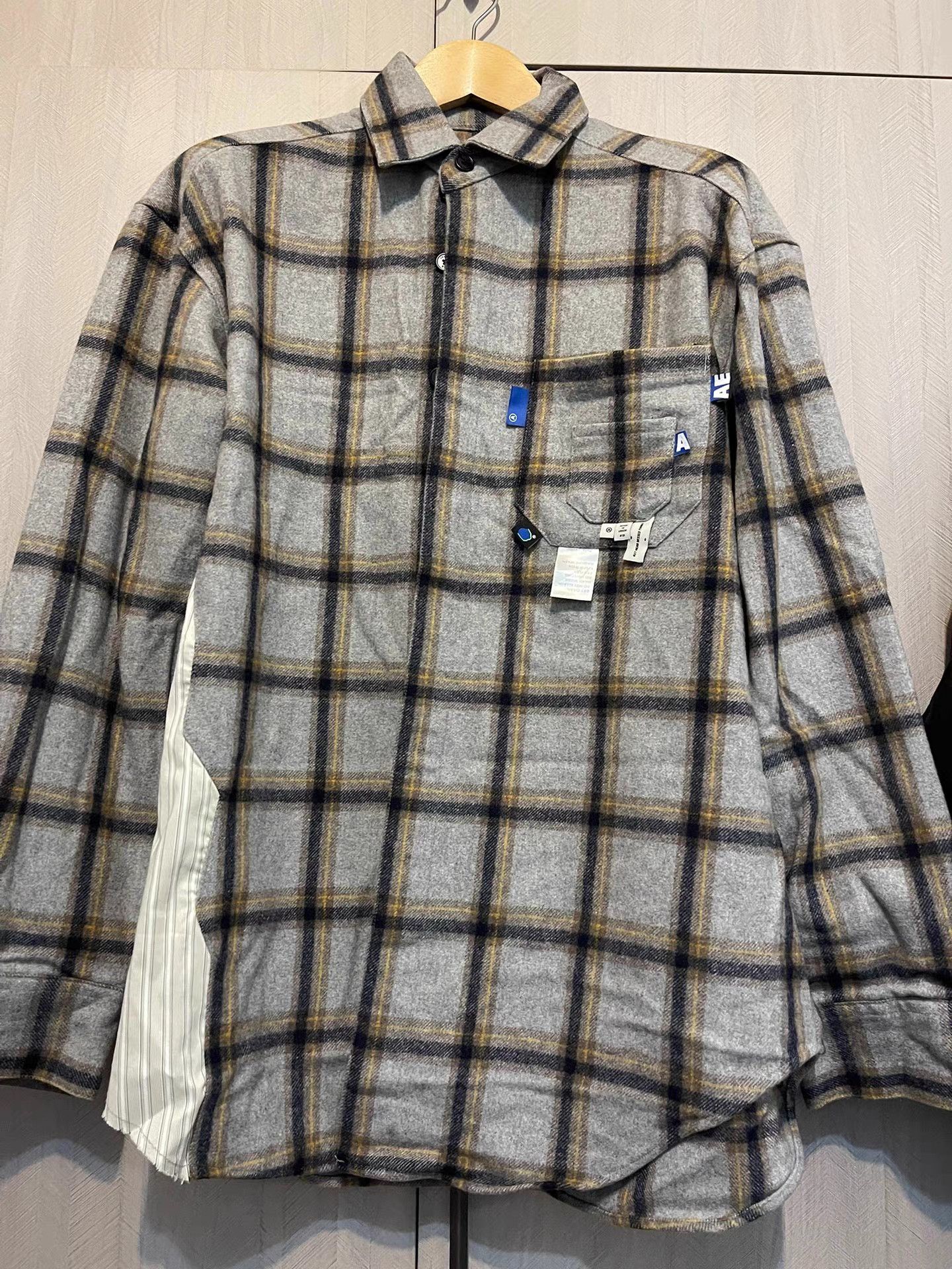 Ader Error Ader Error Wool Shirt K27 Size US XXL / EU 58 / 5 - 1 Thumbnail