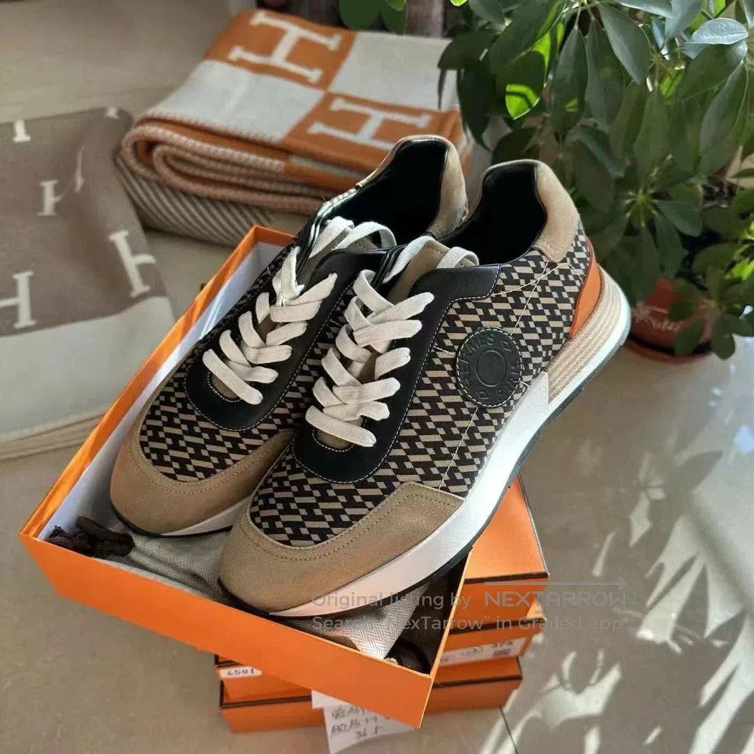 Hermes Hermes 2023 SS Logo Casual Shoes. Size US 9 / EU 42 - 1 Thumbnail