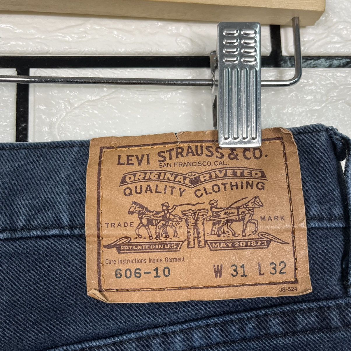 Levi's Vintage Levis Lot 606-10 White Tag Denim Size US 29 - 12 Thumbnail