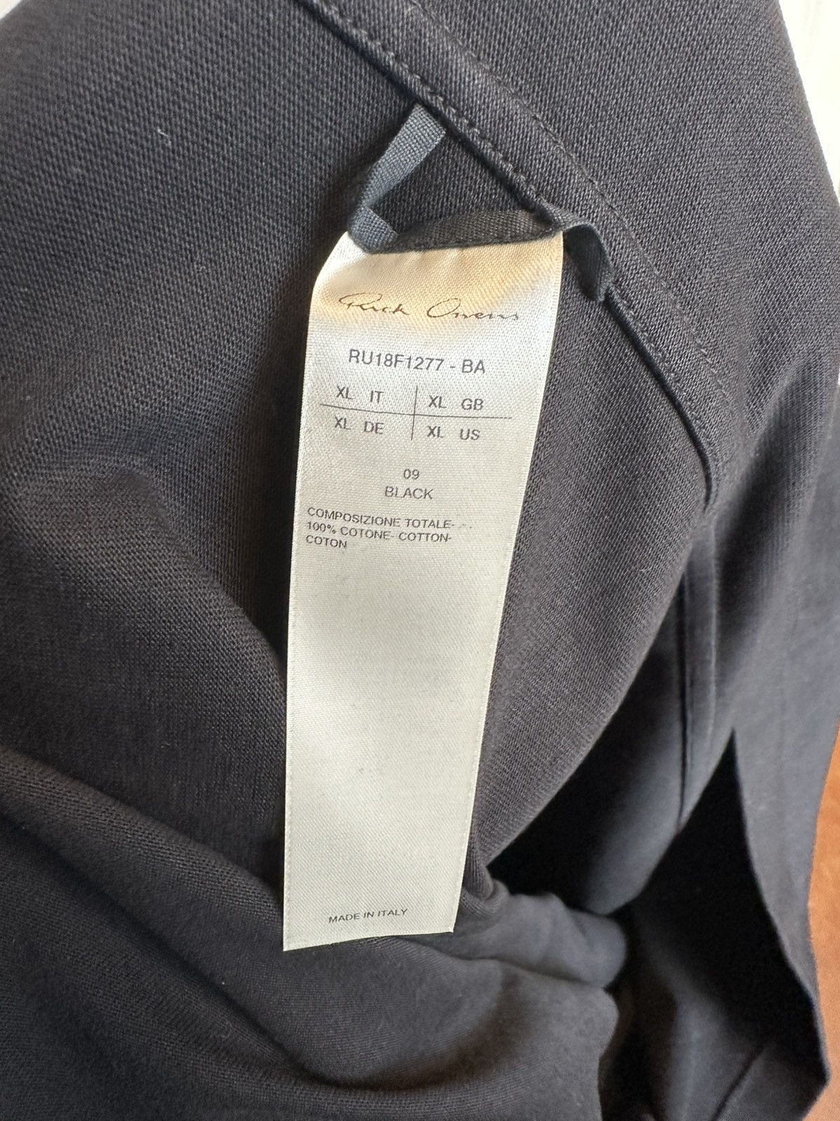 Rick Owens Sisyphus cotton sweatshirt Size US XL / EU 56 / 4 - 4 Thumbnail