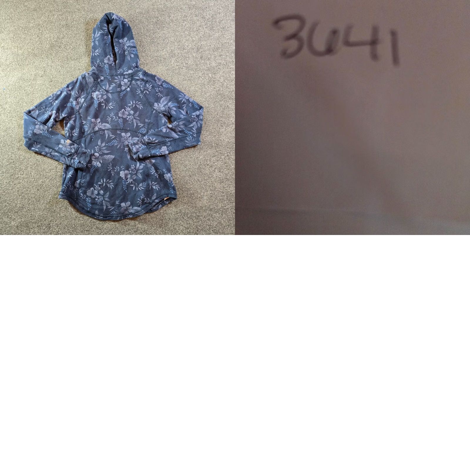Tommy Bahama Tommy Bahama Hoodie Sweatshirt Womens Small Blue Floral Aloha Full Zip Hooded Zip Embroidered Logo Knit Cotton Blend Jacket Size S / US 4 / IT 40 - 8 Thumbnail