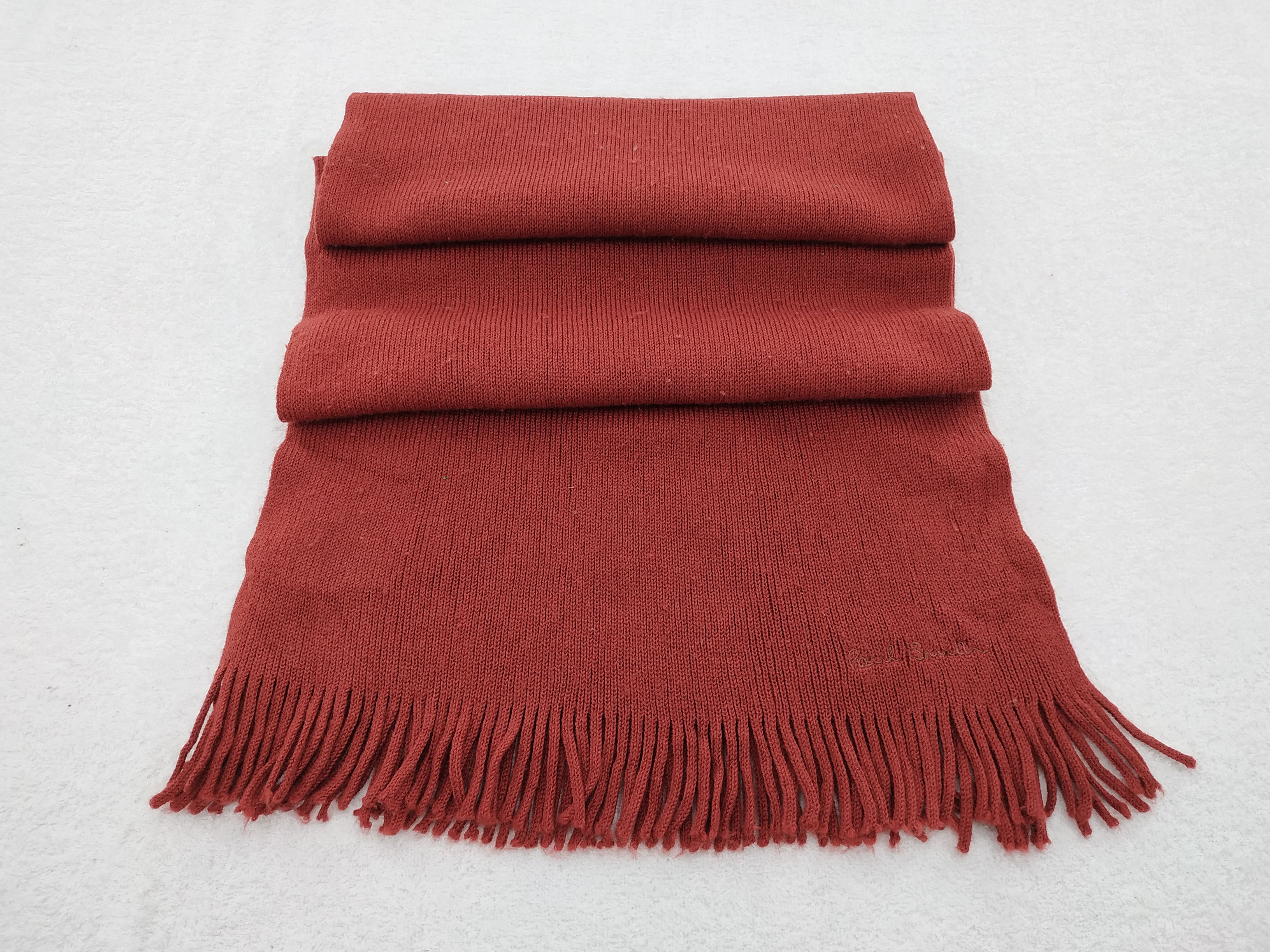 Paul Smith Vintage Paul Smith Wool Scarf/Muffler/Neckwear MF024 Size ONE SIZE - 2 Thumbnail