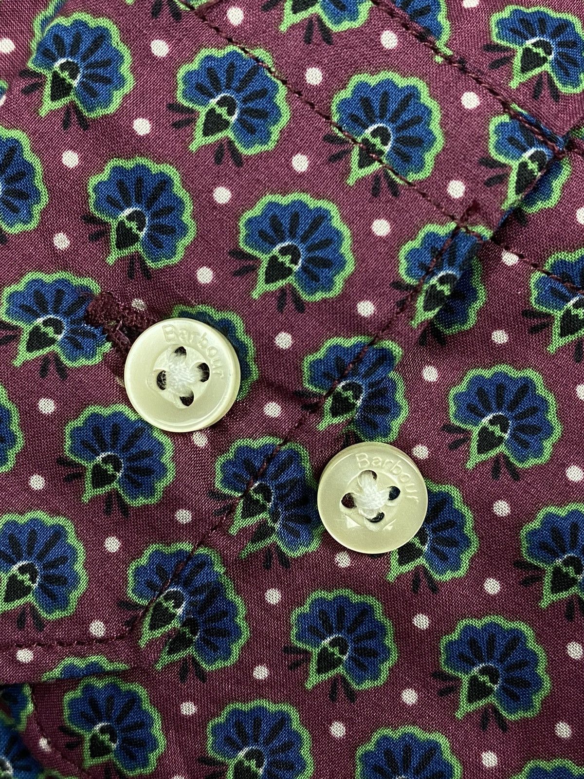 Barbour Barbour Liberty ART Fabrics Flowers Print Button Up Shirt Size US L / EU 52-54 / 3 - 11 Thumbnail