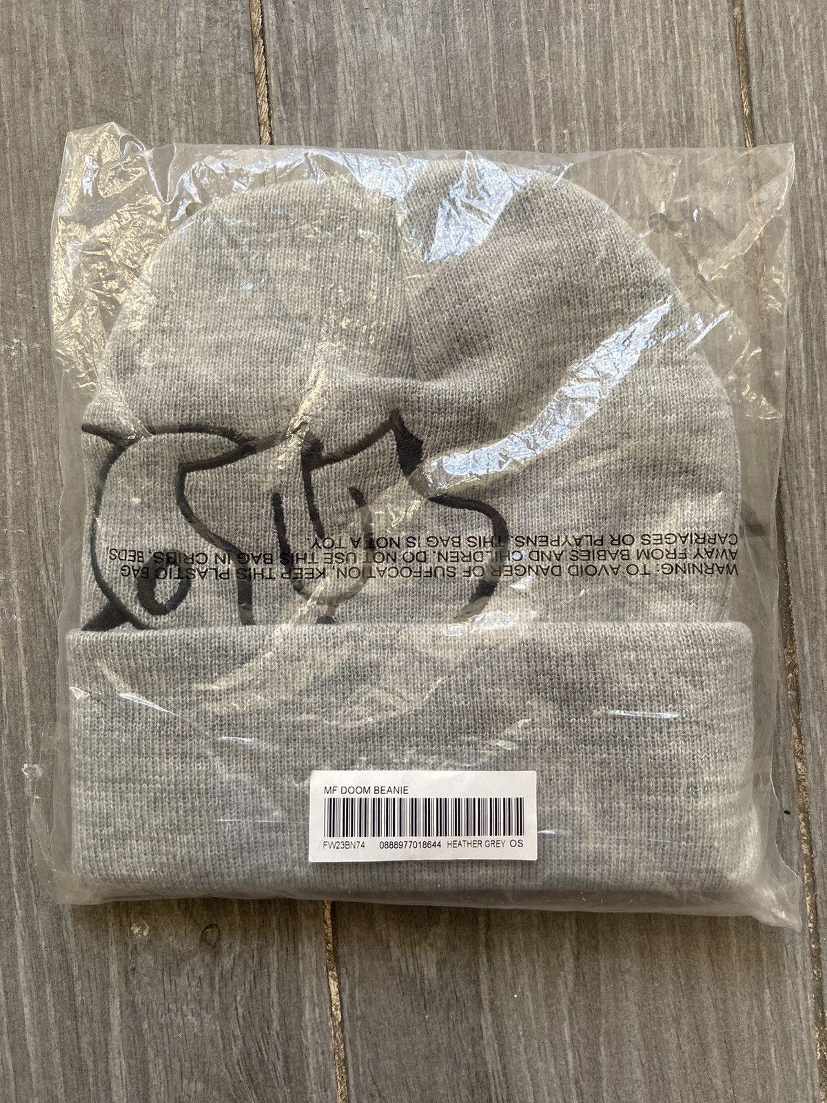 MF Doom × Supreme Supreme MF Doom Beanie Size ONE SIZE - 2 Thumbnail