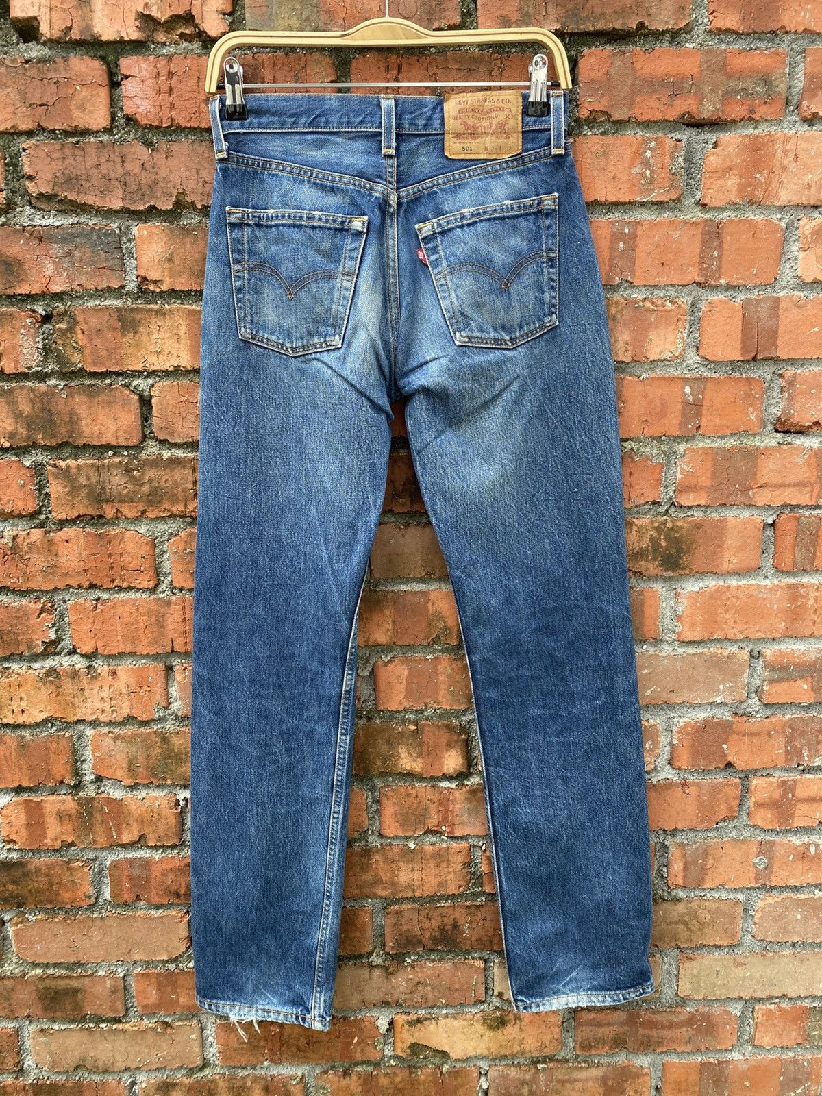 Levi's × Levi's Vintage Clothing × Vintage W28x31.5 vintage levi's 501 90s made in USA Size US 28 / EU 44 - 2 Thumbnail