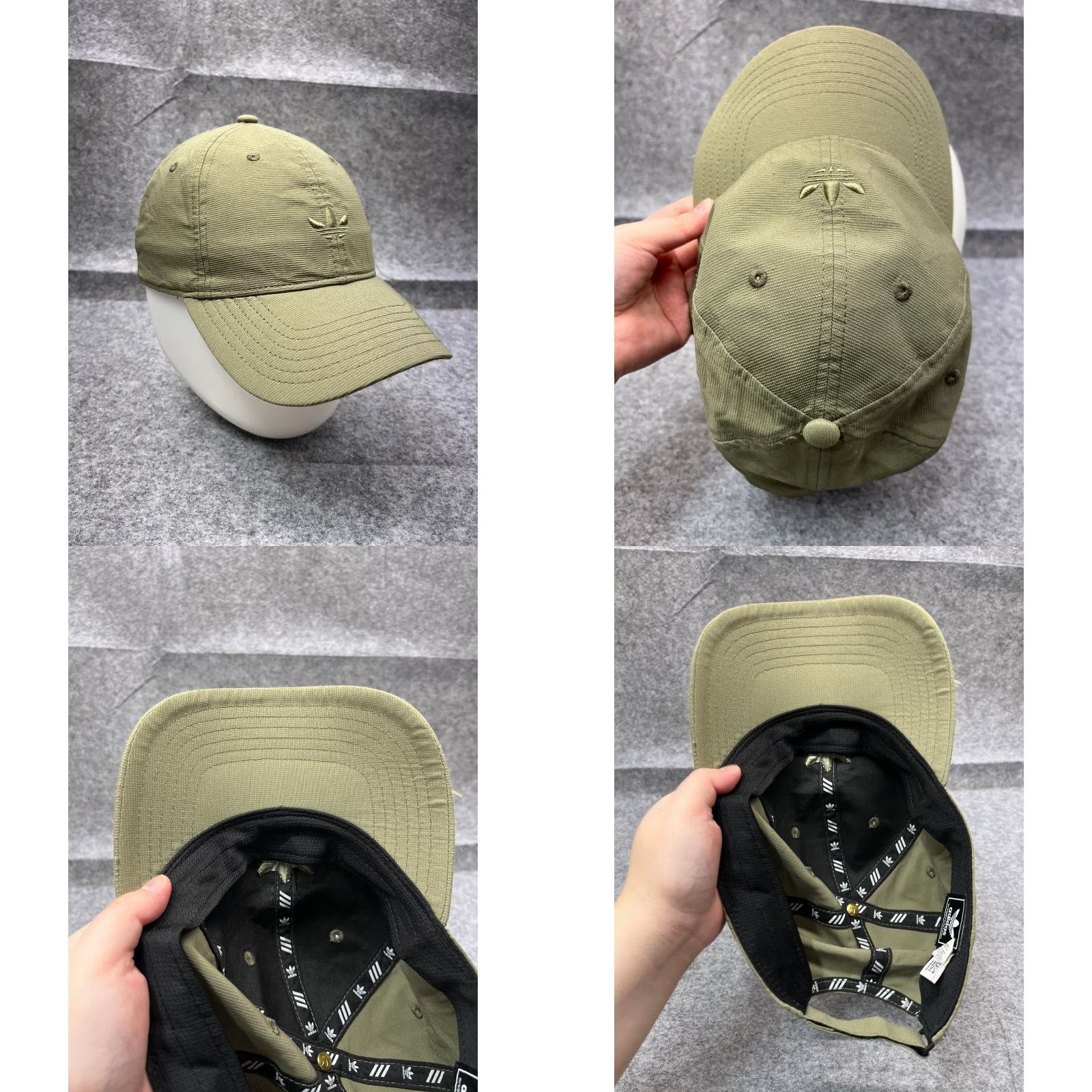 Adidas Adidas Hat Cap Strap Back Adult One Size Green 100% Polyester Golf Baseball Cap Mens Cap Lightweight Adjustable Twill Logo Outdoors Sports Casual N/A Size ONE SIZE - 8 Thumbnail