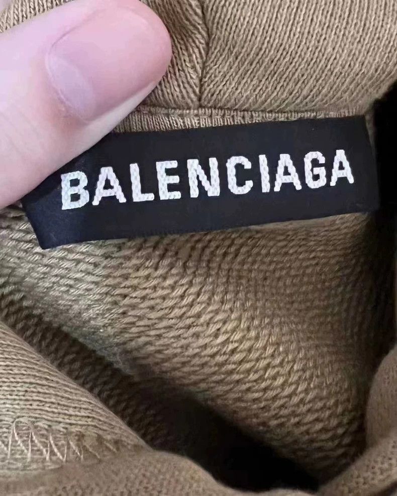 Balenciaga Balenciaga Wheat Spike Letter Logo Hoodie Hoodie Size US XXS / EU 40 - 3 Thumbnail