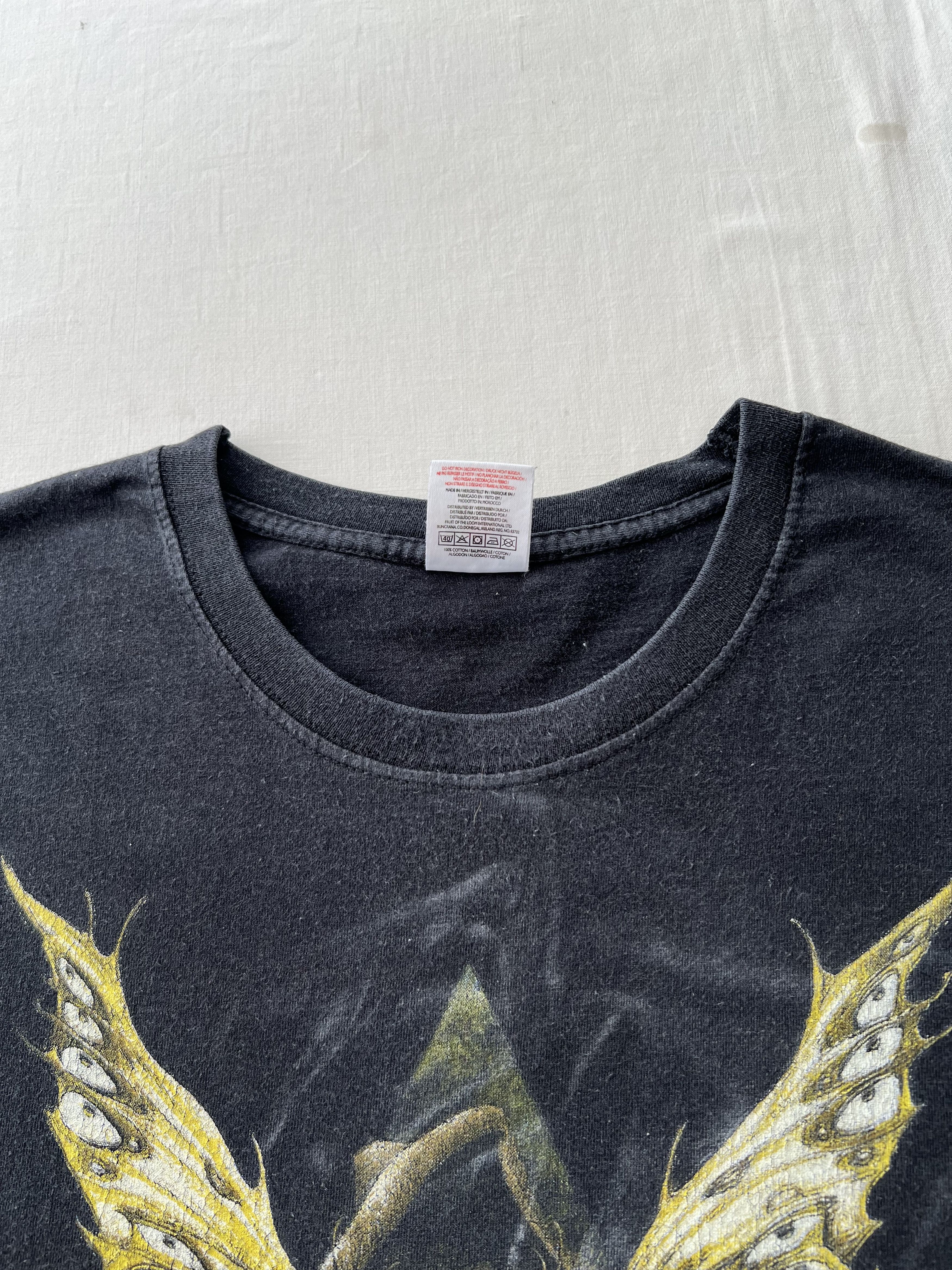 Band Tees Vintage 2000s Jethro Tull Rock Band Black T-shirt Size US XL / EU 56 / 4 - 14 Thumbnail