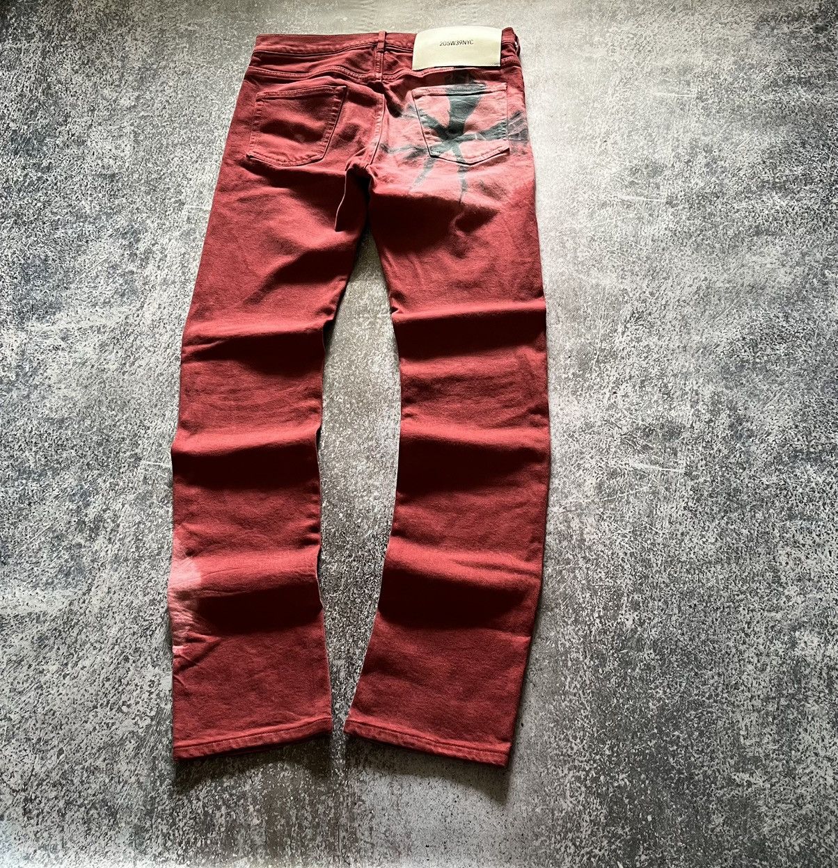 Calvin Klein 205W39NYC Calvin Klein 205W39NYC Tie Dye By Raf Simons crazy y2k jeans Size US 30 / EU 46 - 8 Thumbnail