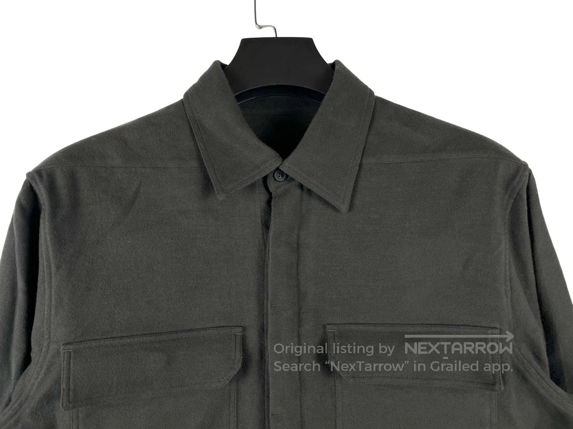 Rick Owens RICK OWENS Long Sleeve Cotton Shirt Size US M / EU 48-50 / 2 - 3 Thumbnail