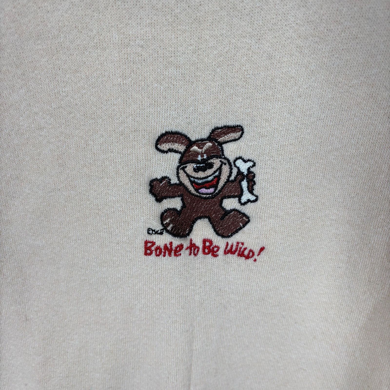 Blackjack Vintage Black Jack “Bone to Be Wild” Dog Graphic USA Size US L / EU 52-54 / 3 - 3 Thumbnail