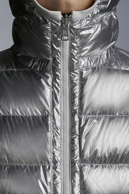 Moncler Moncler Freville Reversible White Silver Down Puffer Jacket Size US L / EU 52-54 / 3 - 17 Thumbnail