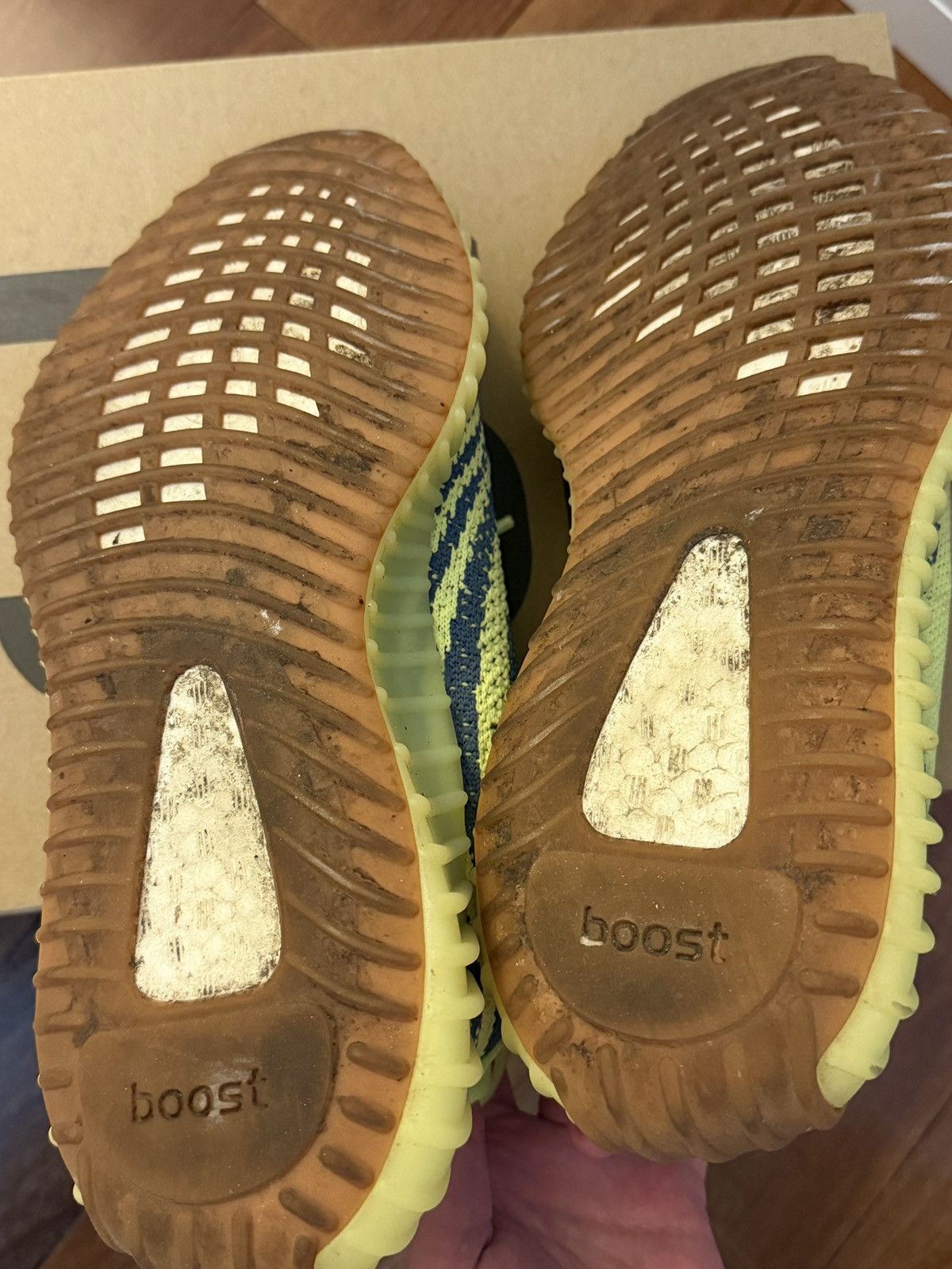 Adidas Yeezy Boost 350 V2 Semi Frozen Yellow 2017 US M 7.5 Size US 7.5 / EU 40-41 - 10 Thumbnail