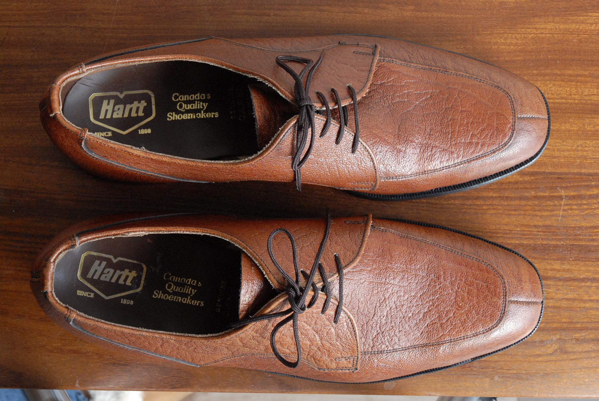 Vintage Hartt Genuine Camel Norwegian Split Toe Size US 10.5 / EU 43-44 - 7 Thumbnail