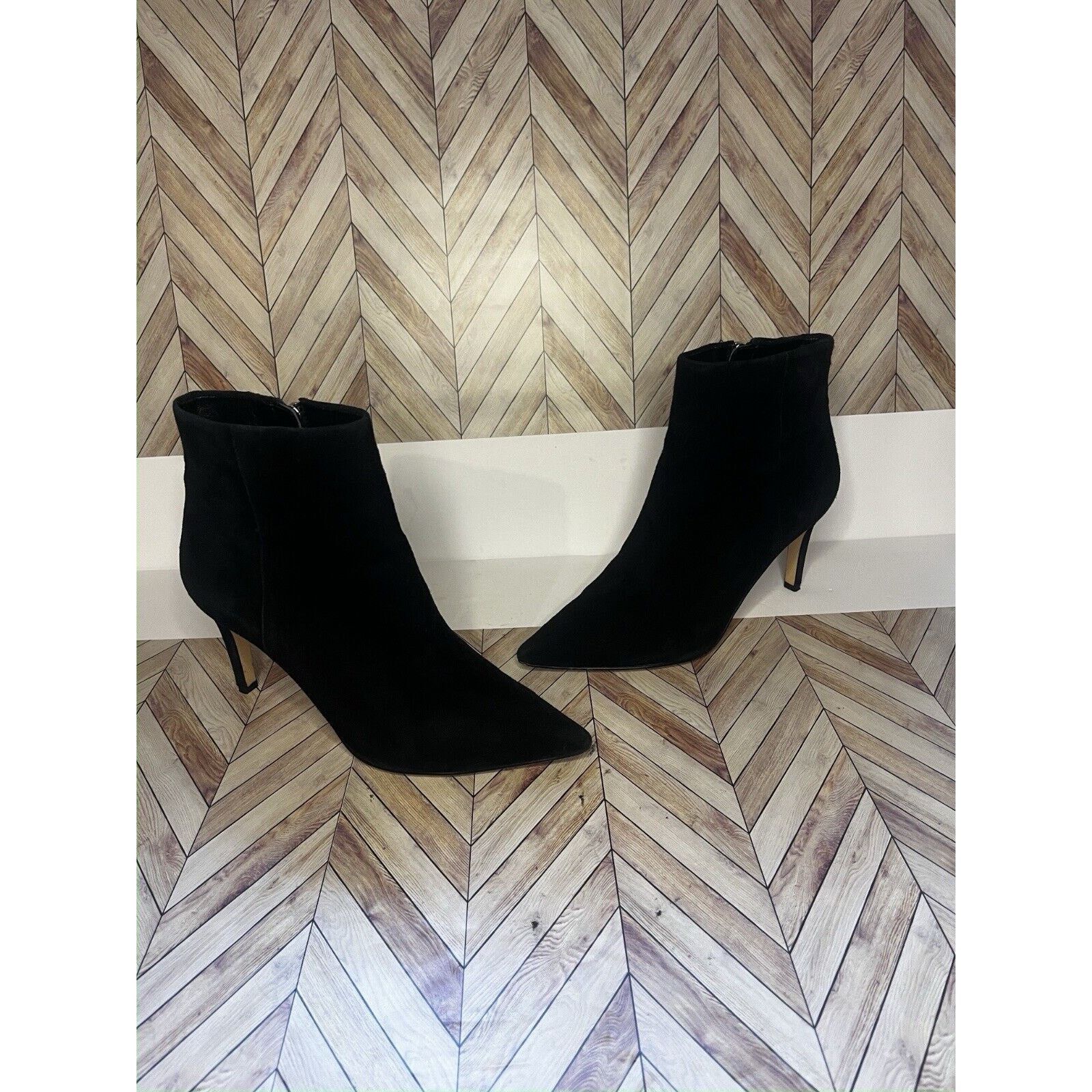 Sam Edelman Sam Edelman Booties Ulissa Womens Sz 7 Suede Ankle Boots Size US 7 / IT 37 - 2 Thumbnail