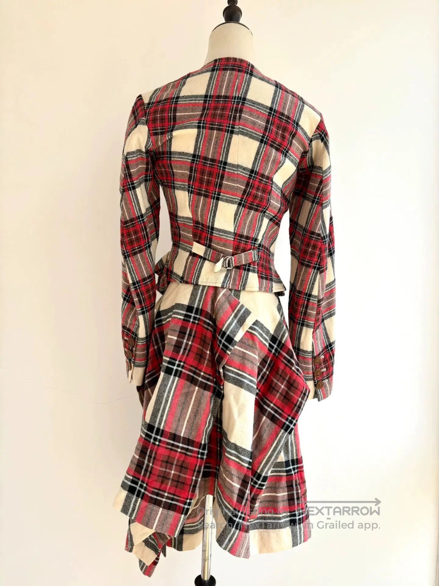 Vivienne Westwood vivienne westwood plaid suit with draped detail. Size M / US 6-8 / IT 42-44 - 3 Thumbnail