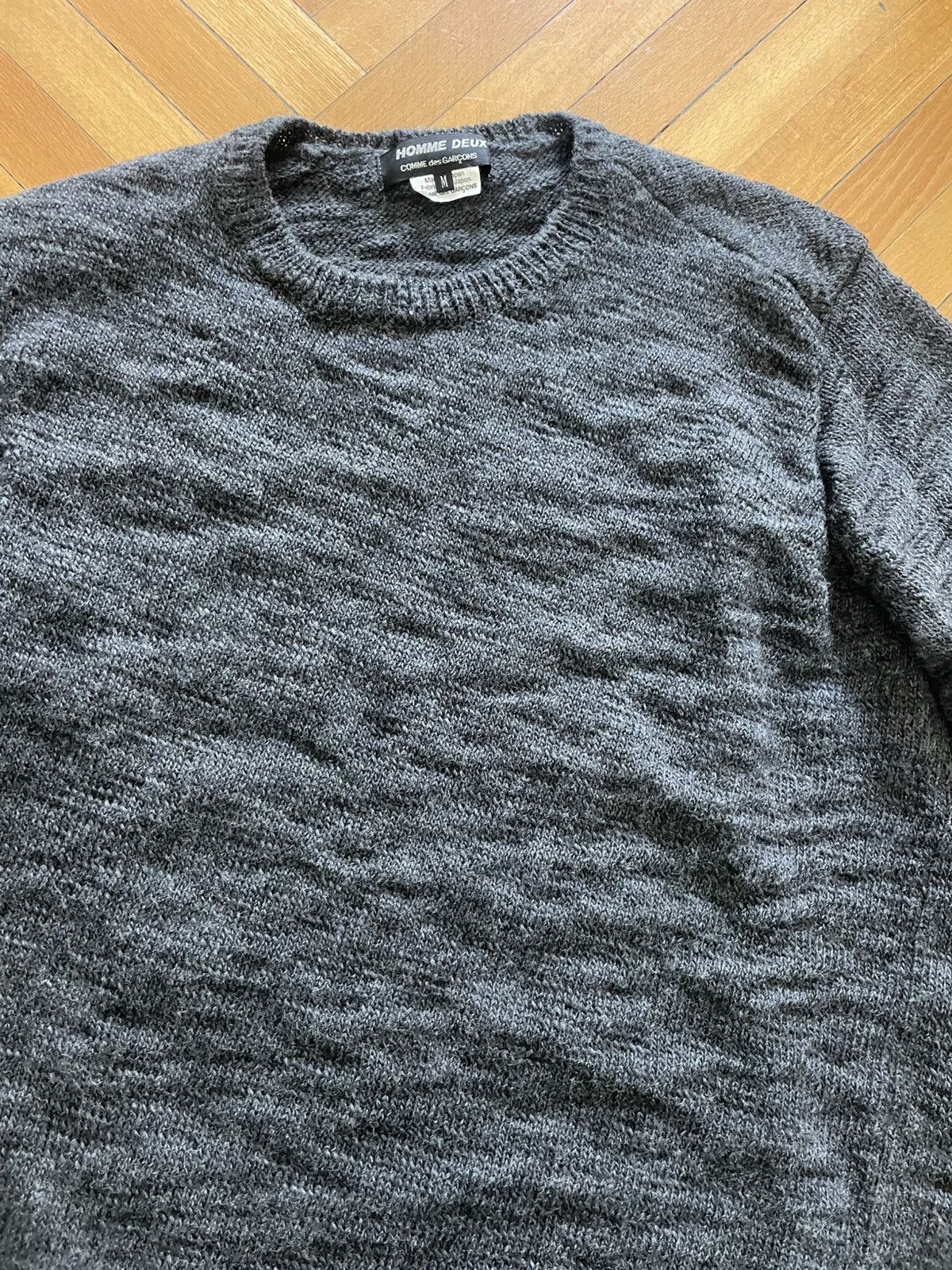 Comme des Garcons × Comme des Garcons Homme Deux × Comme des Garcons Homme Plus Comme des Garcons asymmetric wool knitwear Size US M / EU 48-50 / 2 - 3 Thumbnail