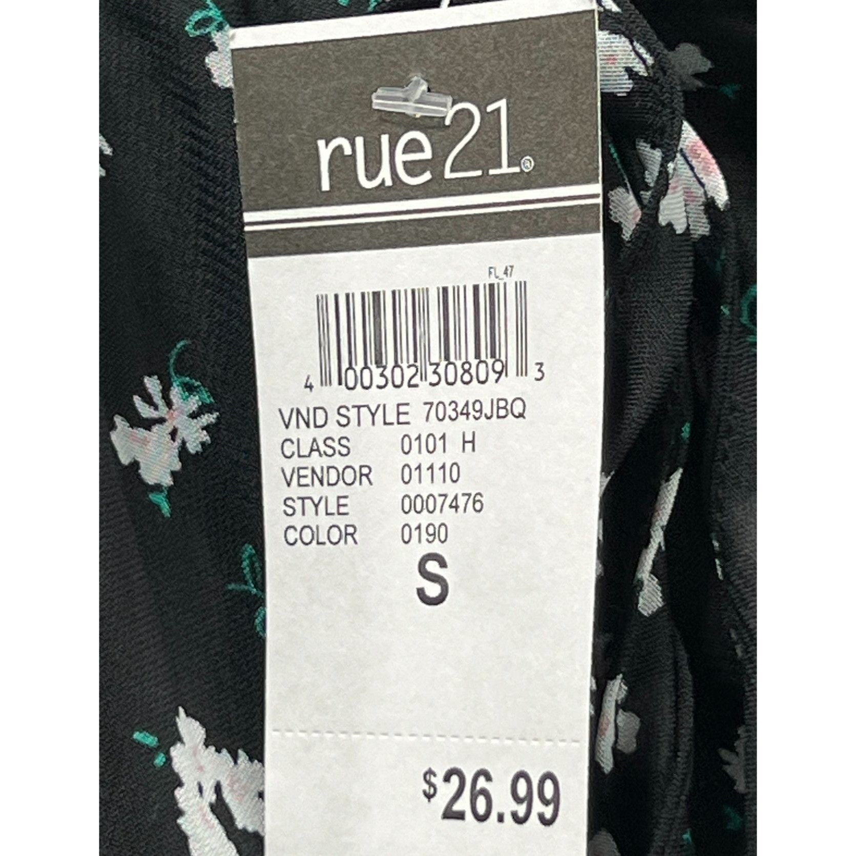 rue21 Rue 21 - Women's Boho Sleeve Ballerina Dress - Black - Small Size S / US 4 / IT 40 - 9 Thumbnail