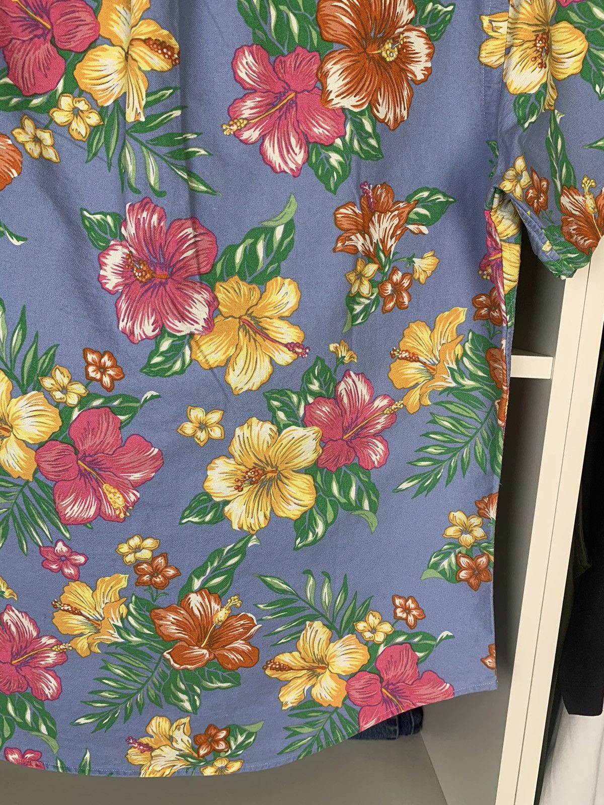 Polo Ralph Lauren Polo Ralph Lauren Floral Short Sleeve Button Up Shirt Size US S / EU 44-46 / 1 - 23 Thumbnail