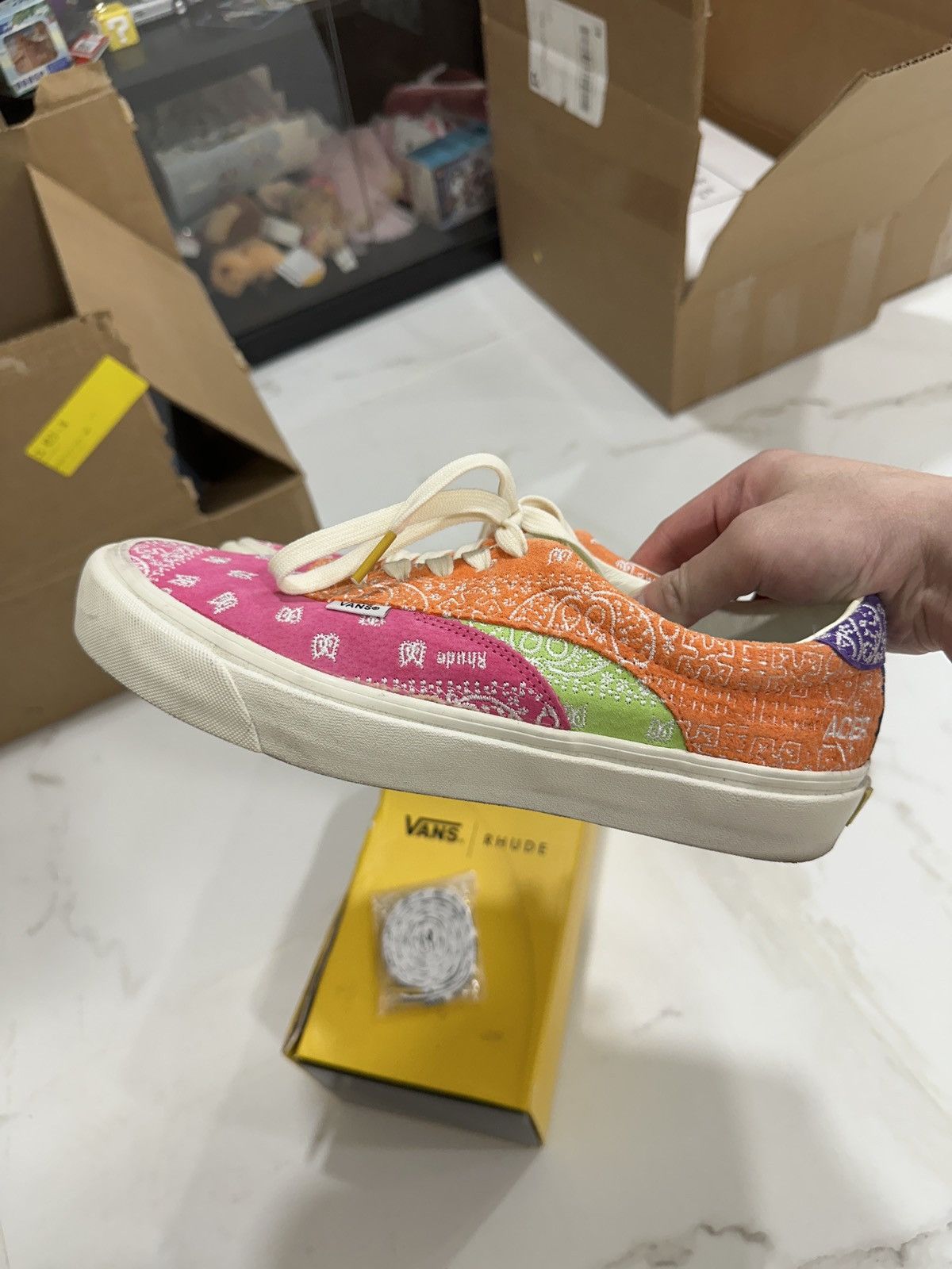 Rhude Vans Acer Ni Sneakers in Multicolor