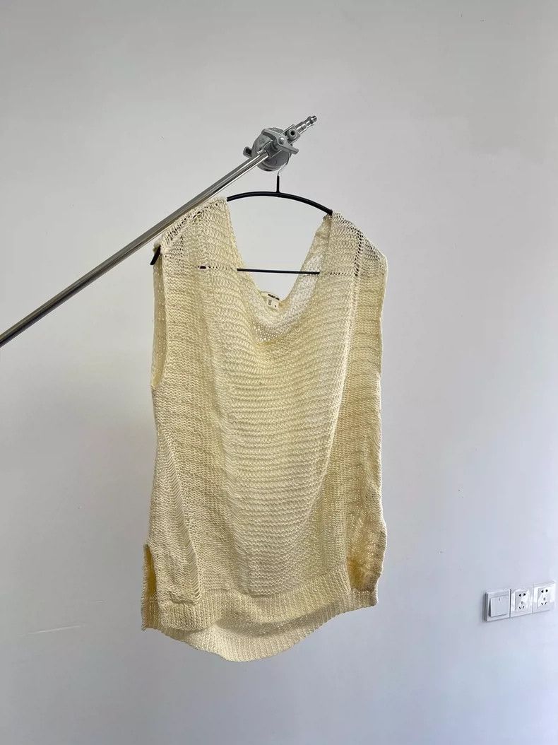 Helmut Lang Helmut lang Cutout knit vest 2504-Nextarrow Size US M / EU 48-50 / 2 - 2 Thumbnail