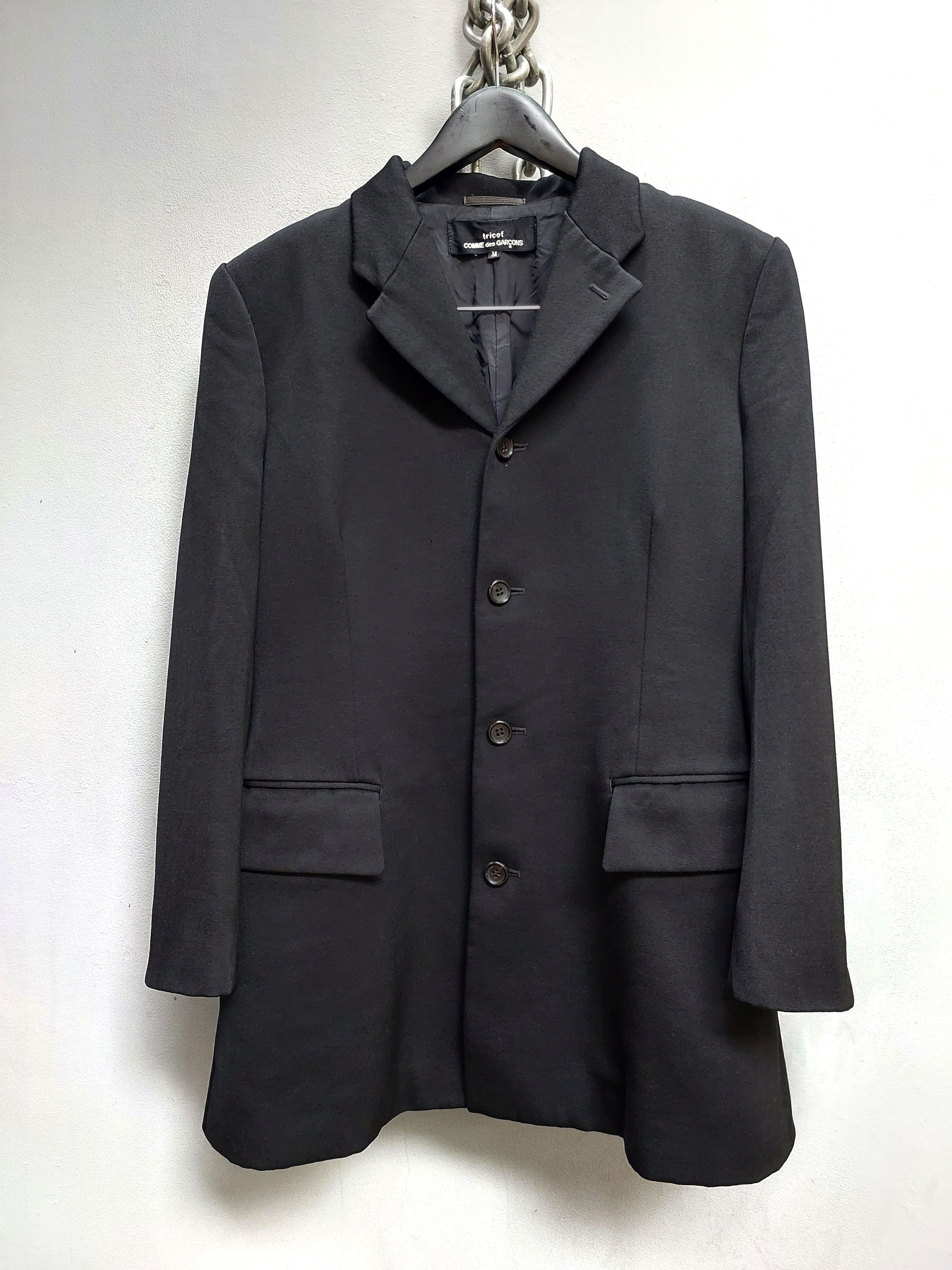 Comme des Garcons Comme des Garcons Tricot Vintage 4-Buttons Blazer Size 38S - 2 Thumbnail