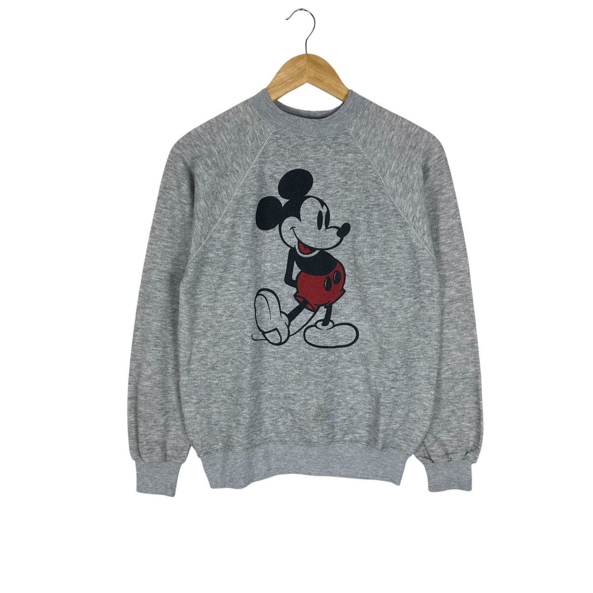 Mickey Mouse VINTAGE 80s MICKEY MOUSE DISNEY SWEATSHIRT Size US M / EU 48-50 / 2 - 2 Thumbnail