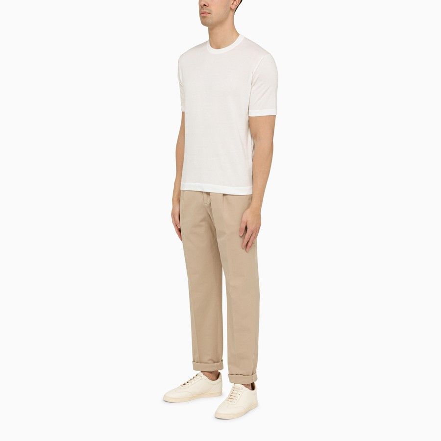 Loro Piana o1d2blof0424 T-Shirts in White Size US L / EU 52-54 / 3 - 2 Thumbnail