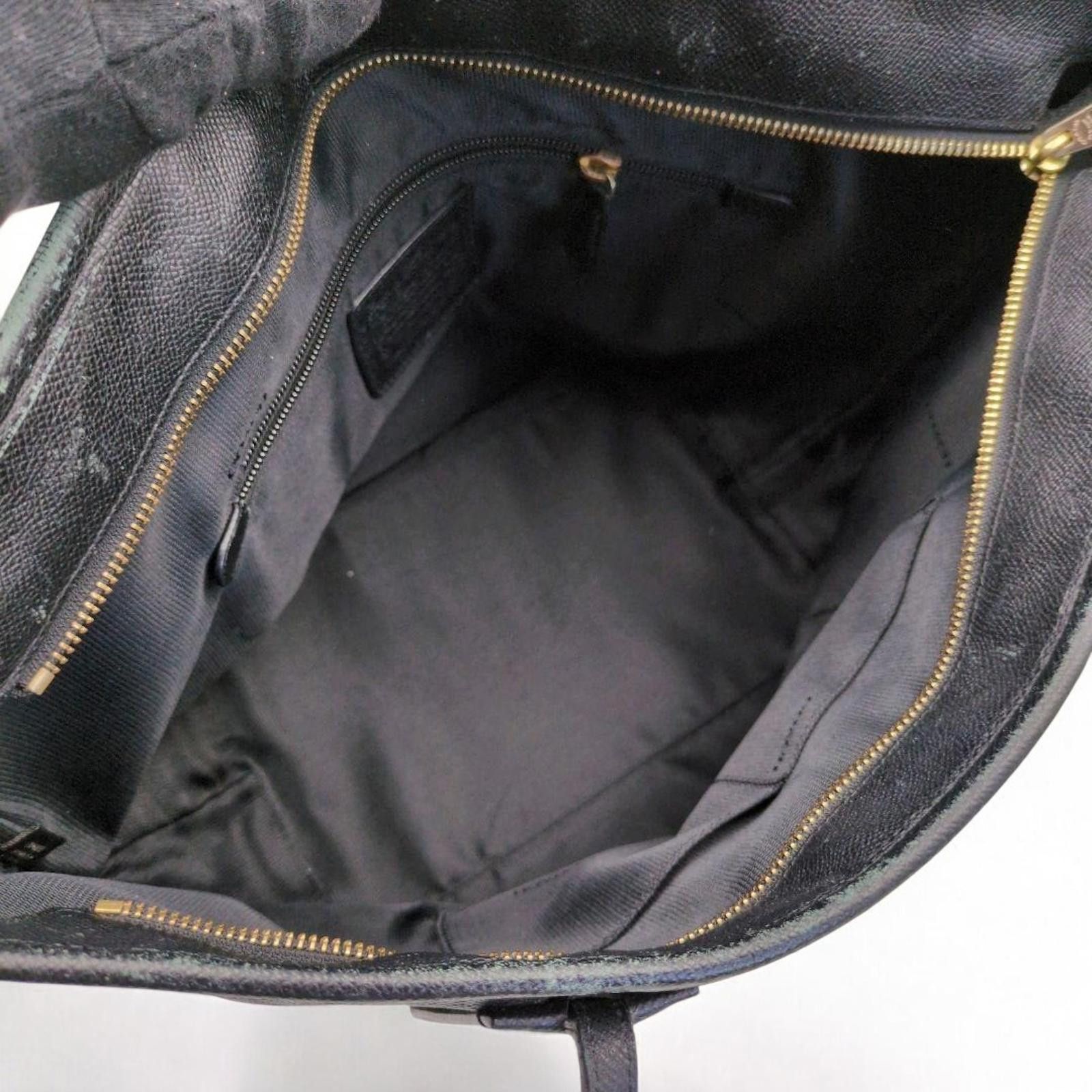 Coach Coach - Black Leather Handbag Size ONE SIZE - 8 Thumbnail