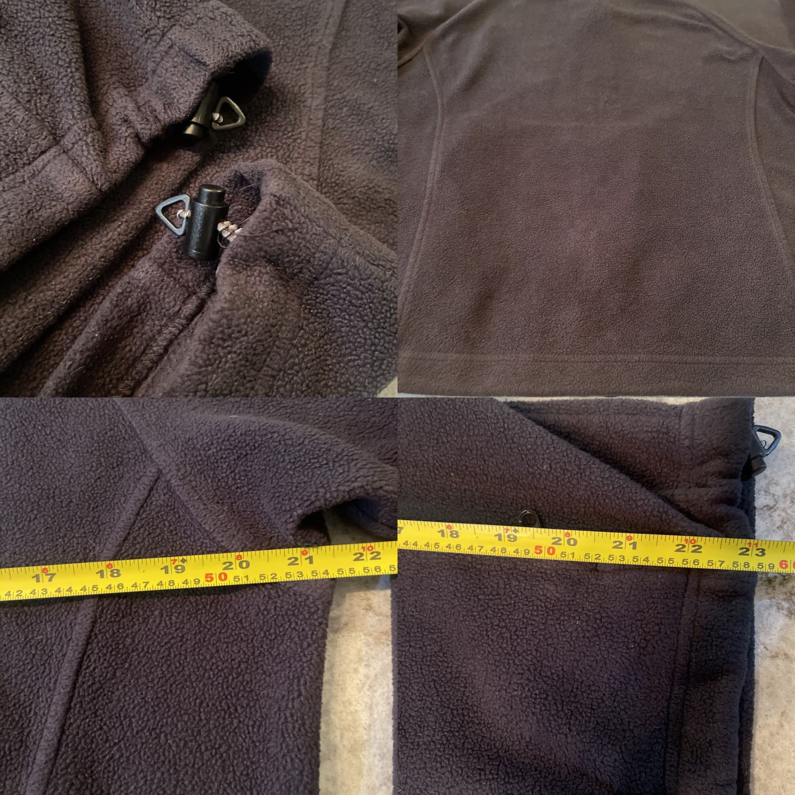 Vintage Columbia Women’s Fleece Jacket Coat Full Zip Black Size Medium Size M / US 6-8 / IT 42-44 - 8 Thumbnail