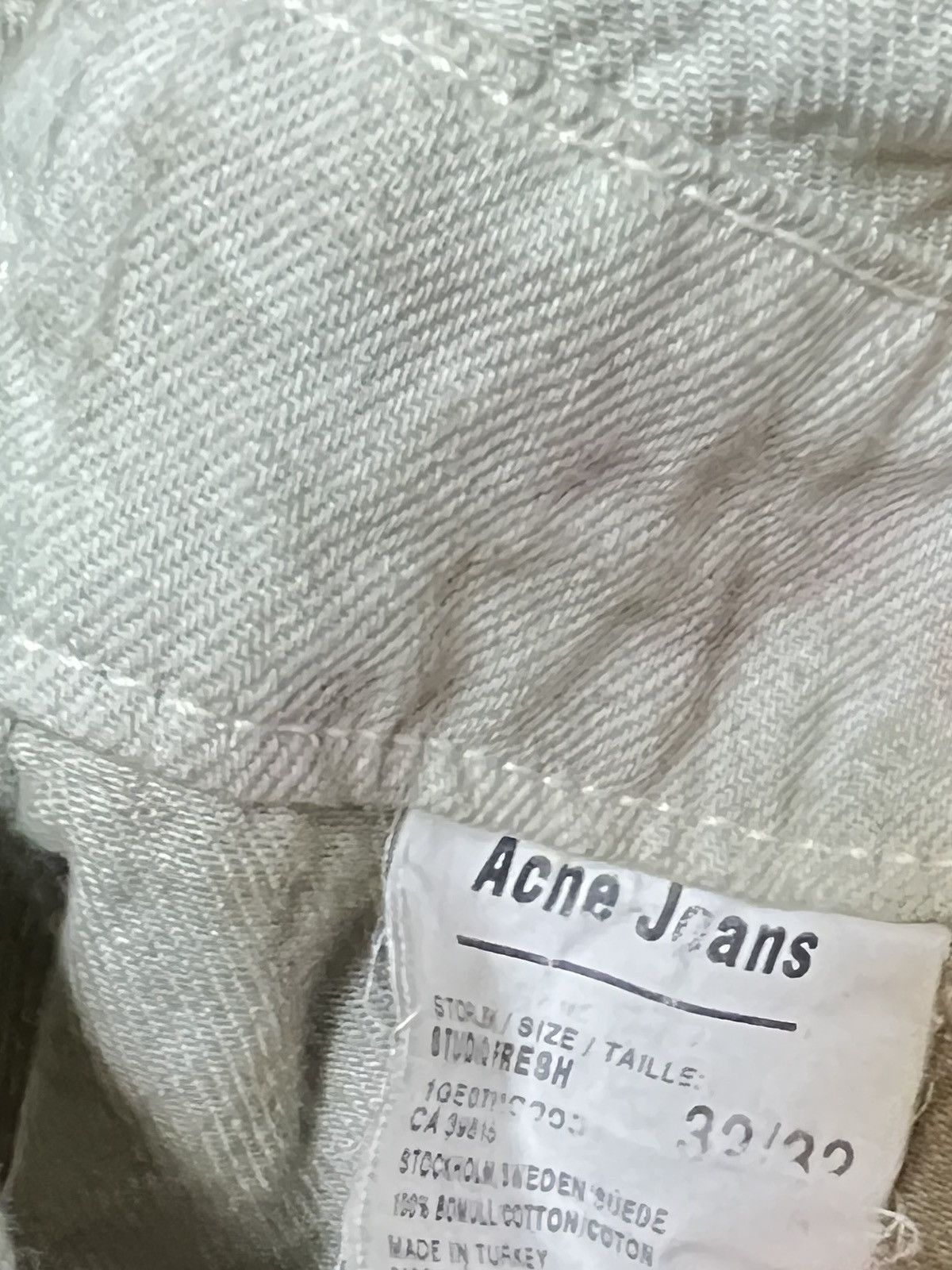Acne Studios acne studios tie dye cargo painters work overalls Size US 33 - 14 Thumbnail