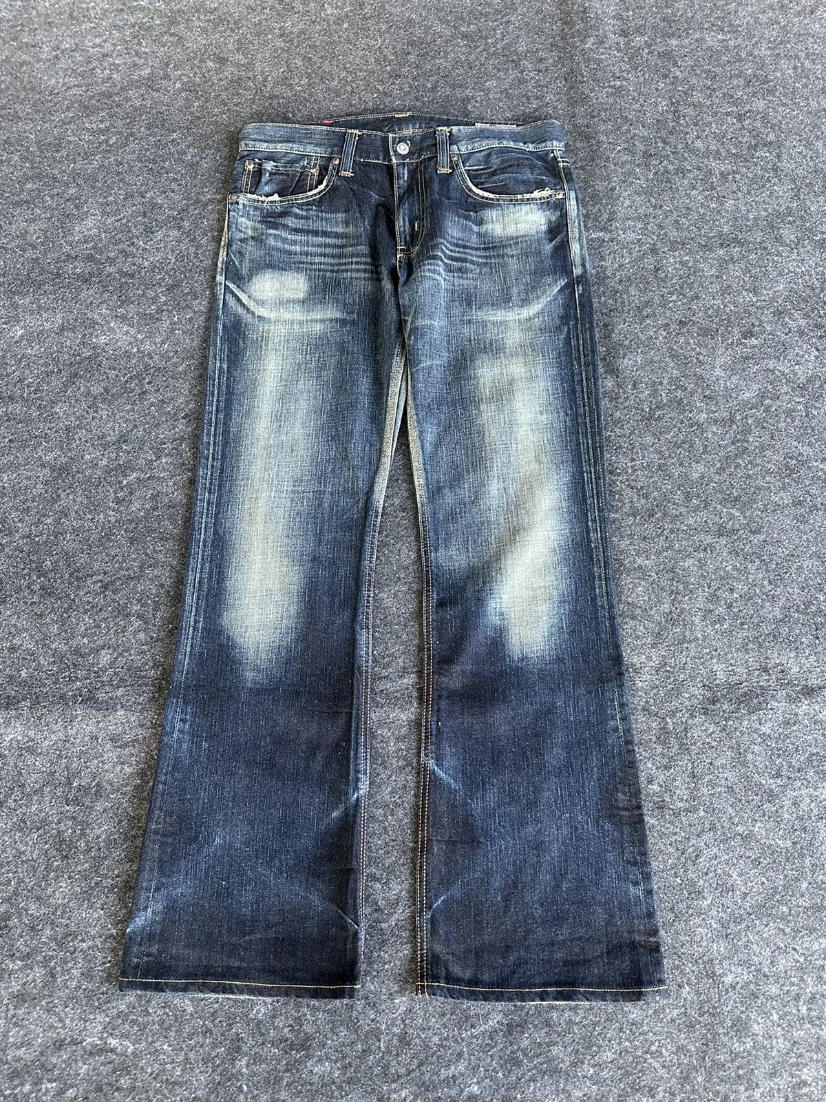 Edwin Edwin Rebel Limited Flare Vintage Denim 32x32 D366 Size US 32 / EU 48 - 1 Thumbnail