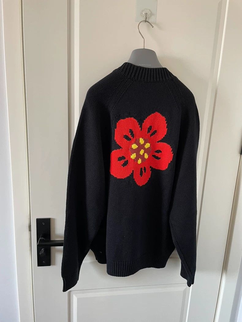 Kenzo Kenzo Pop Boke Floral Knit Cardigan - dmc Size US M / EU 48-50 / 2 - 1 Thumbnail