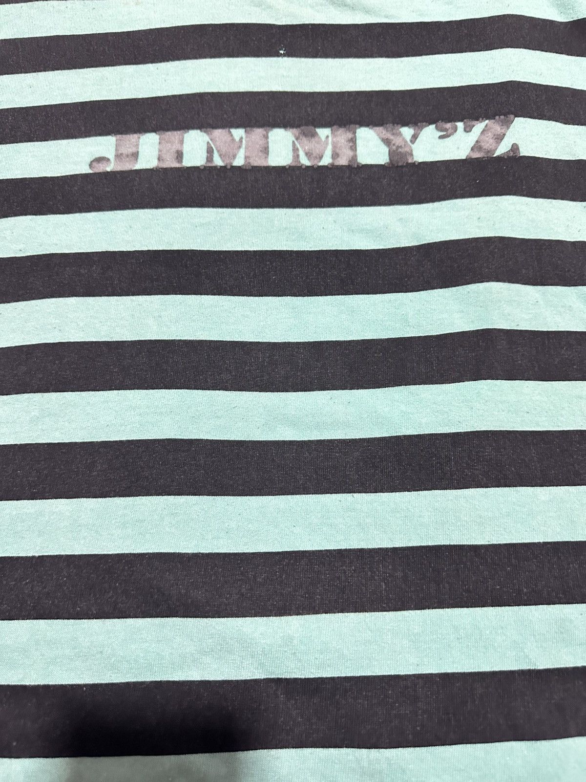 Vintage Vtg Jimmy Z Boarder stripe tee Size US L / EU 52-54 / 3 - 4 Thumbnail