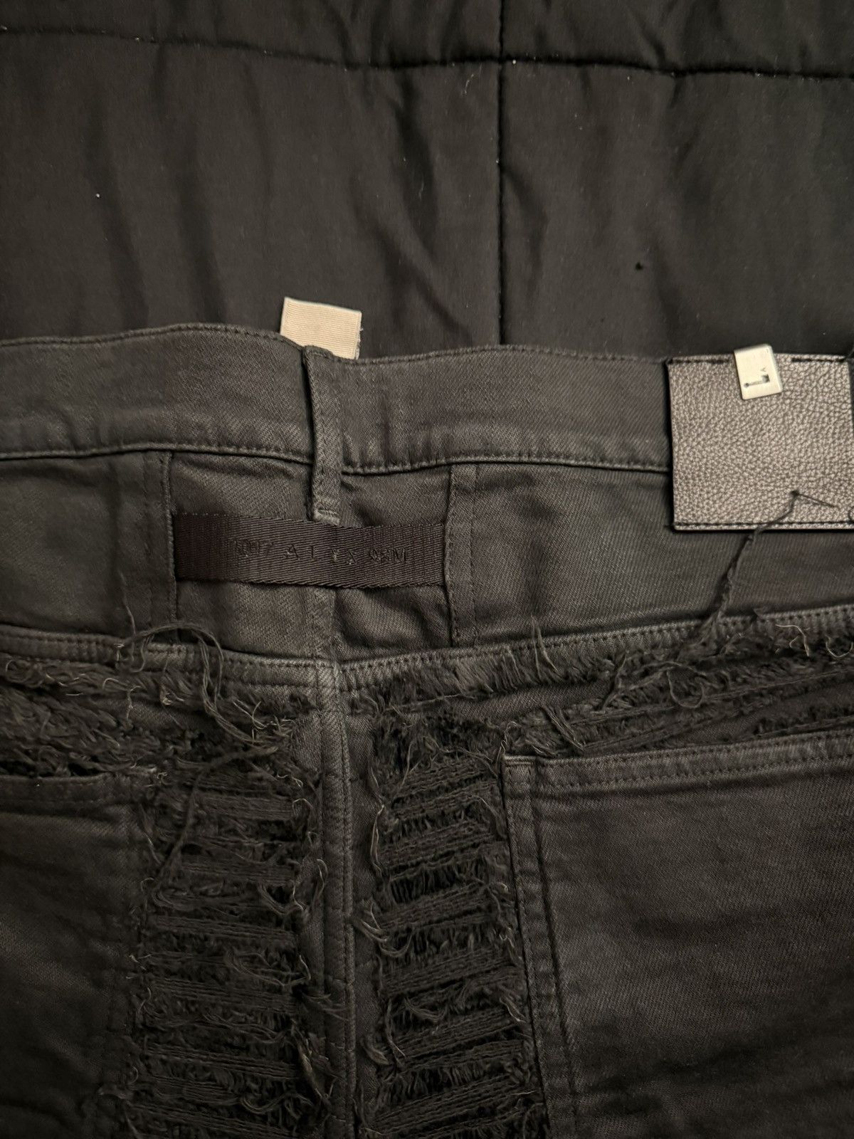 1017 ALYX 9SM × Blackmeans 1017 Alyx x Blackmeans Distressed denim Size US 32 / EU 48 - 3 Thumbnail