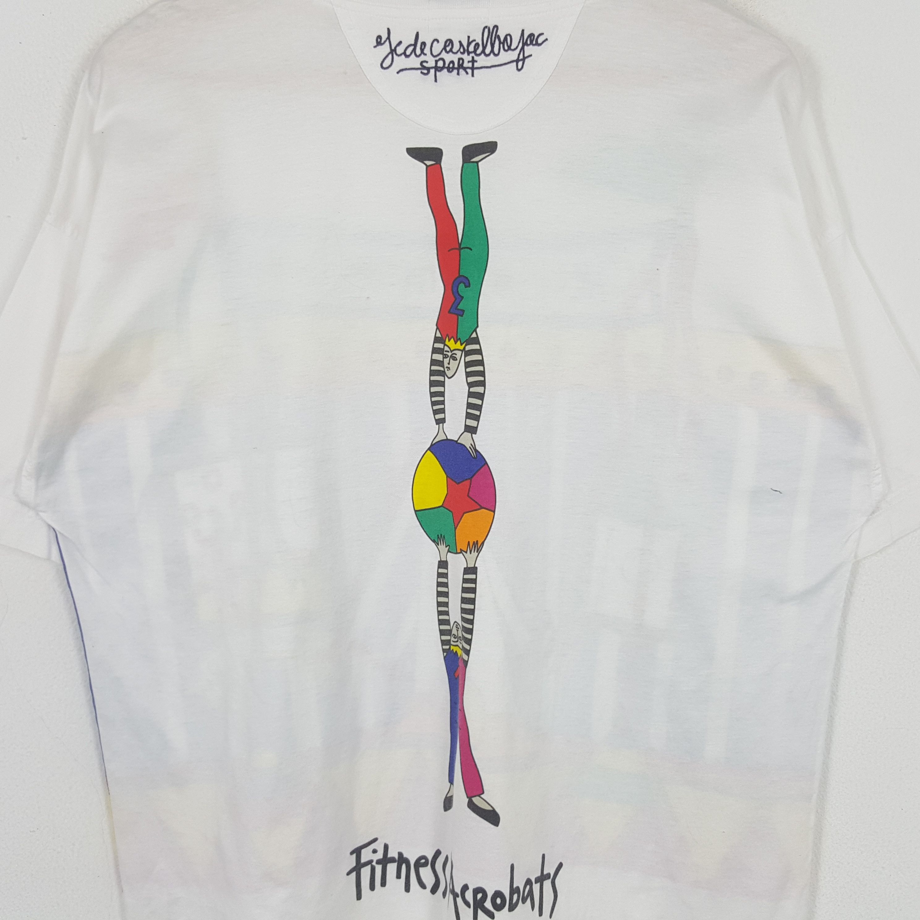 Jean Charles De Castelbajac Vintage Jean Charles De Castelbajac Designer Tshirt C294N6 Size US L / EU 52-54 / 3 - 4 Thumbnail