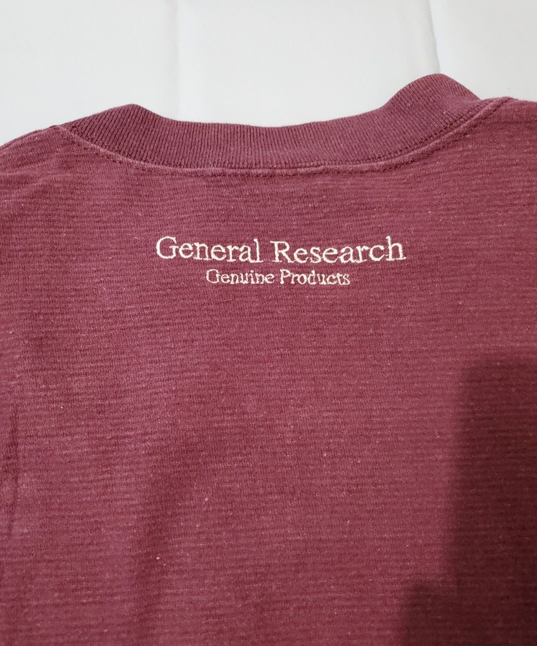 General Research 1996 General Research Meaningless Maroon T Size US L / EU 52-54 / 3 - 5 Thumbnail