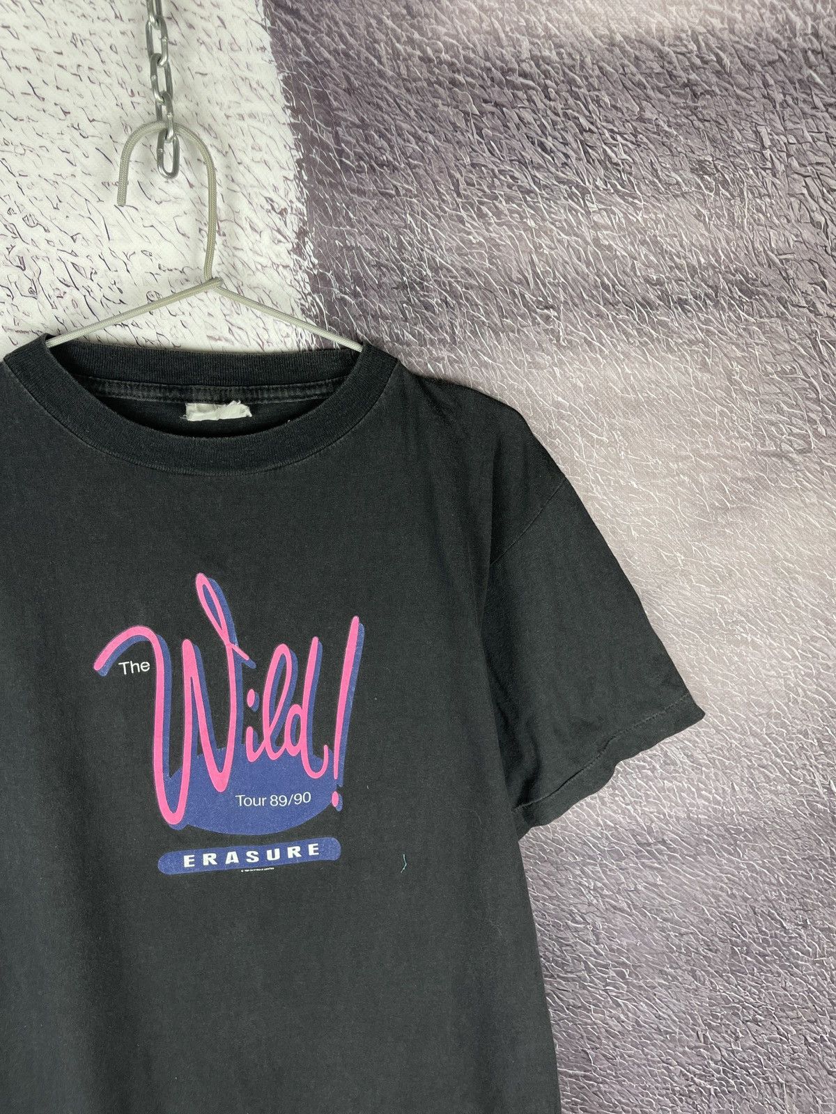 Band Tees × Vintage Erasure The Wild! vintage tour 1989/90 single stitch tee Size US M / EU 48-50 / 2 - 4 Thumbnail