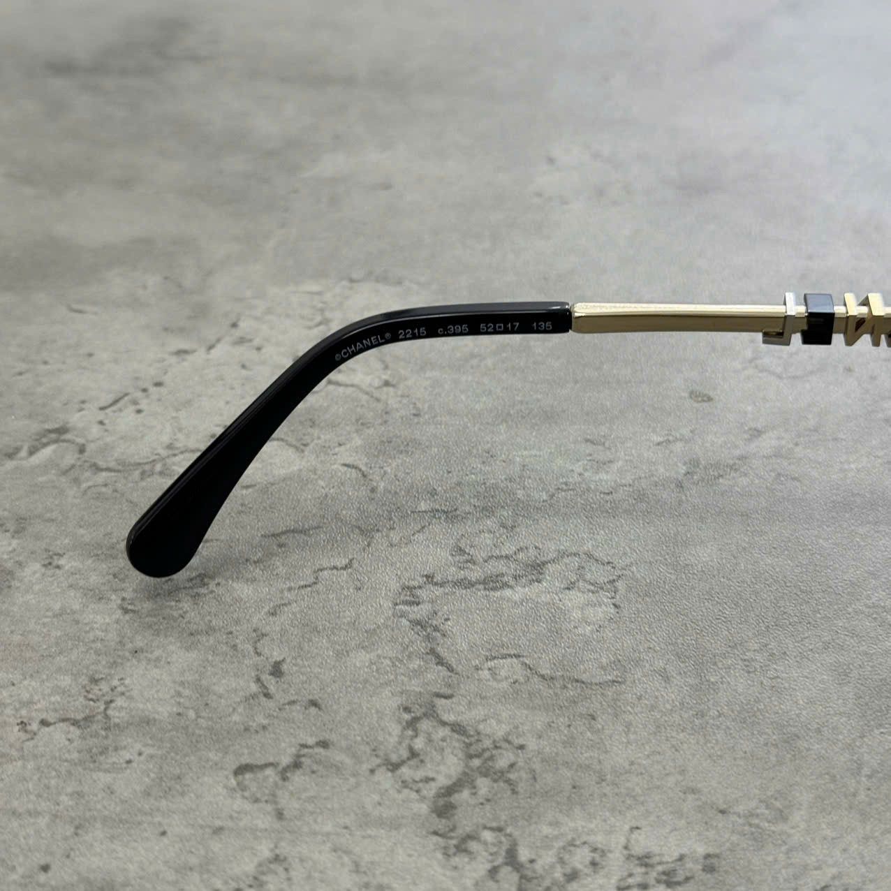 Chanel CHANEL 0CH2215 C395 Sunglasses GOLD Size ONE SIZE - 4 Thumbnail