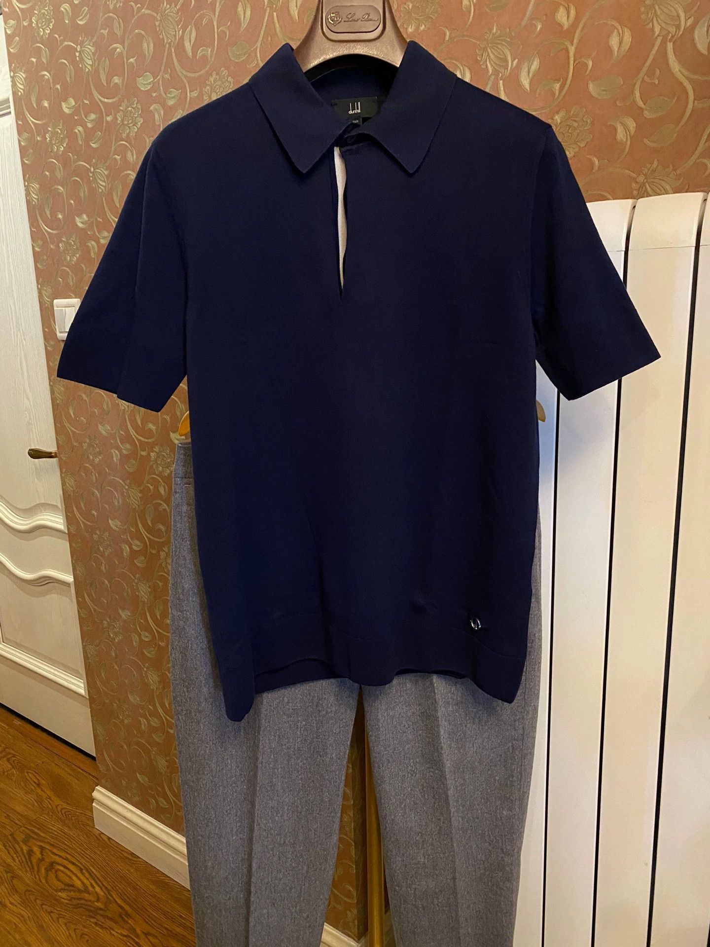Alfred Dunhill Short Sleeve Polo Shirt Size US M / EU 48-50 / 2 - 1 Thumbnail