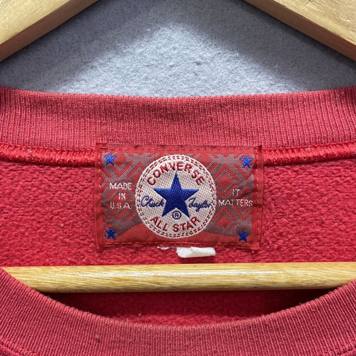 Converse Vintage Converse All Star Chuck Taylor Logo Sweatshirt Size US M / EU 48-50 / 2 - 9 Thumbnail