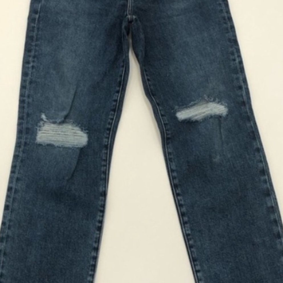 J Brand Jules High Rise Straight Jeans NEW Denim 26 Finesse Blue Size 26" / US 2 / IT 38 - 3 Thumbnail
