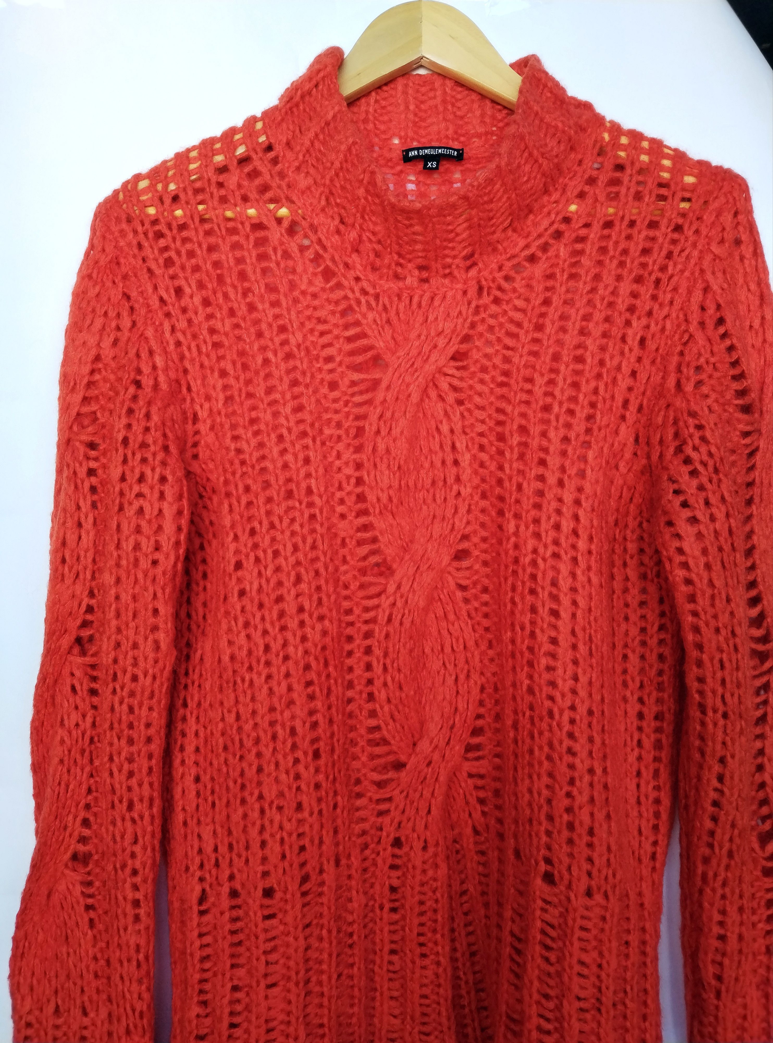 Ann Demeulemeester Single braid loose knit sweater Size XS / US 0-2 / IT 36-38 - 11 Thumbnail