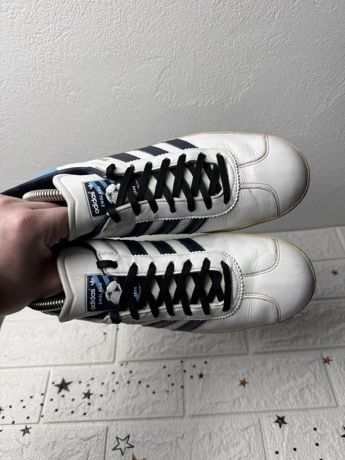 Adidas adidas Gazelle 1996 US9 UK8.5 EUR42 Sneakers Casual 020603 Size US 9 / EU 42 - 3 Thumbnail