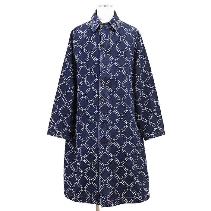Valentino Valentino Valentino VLTN Jacquard Cotton Coat Textile Outerwear DUTY FREE for USA Size ONE SIZE - 1 Thumbnail