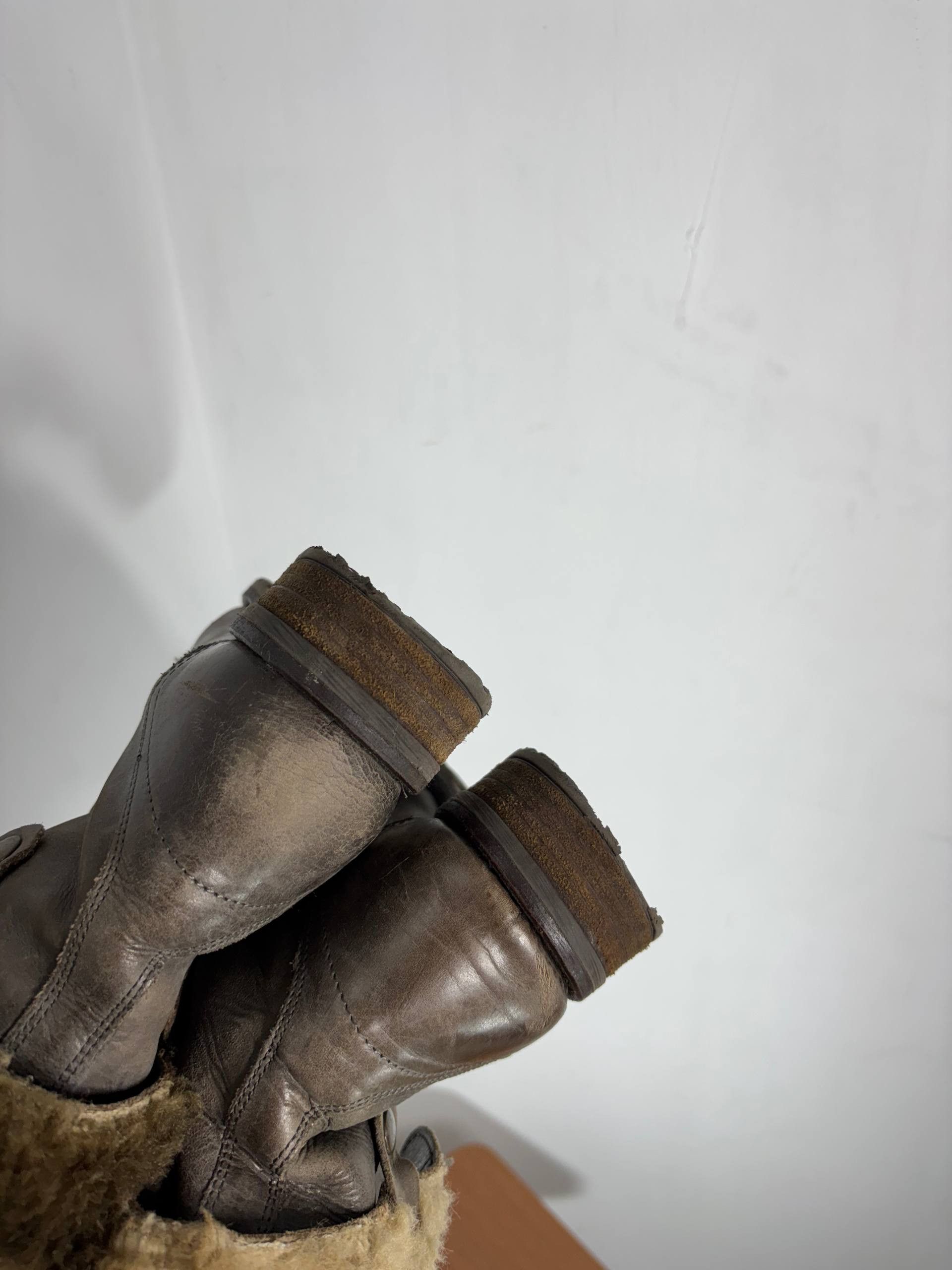 Hysteric Glamour VTG Avant Garde Fur AS 98 Style Leather Boots Shoes Size US 5 / EU 37 - 13 Thumbnail