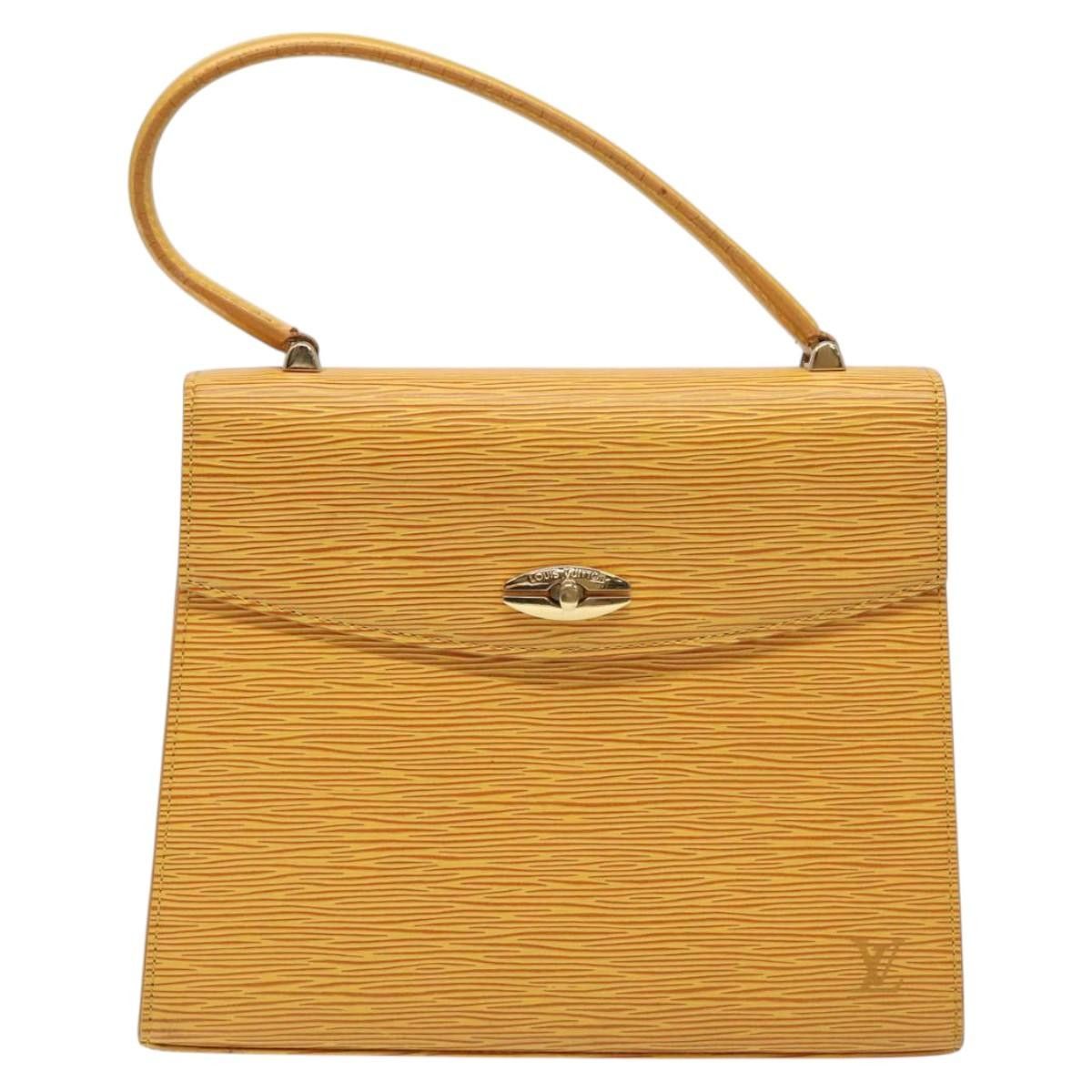 Louis Vuitton LOUIS VUITTON Epi Malesherbes Hand Bag Tassili Yellow Jonne Size ONE SIZE - 13 Thumbnail
