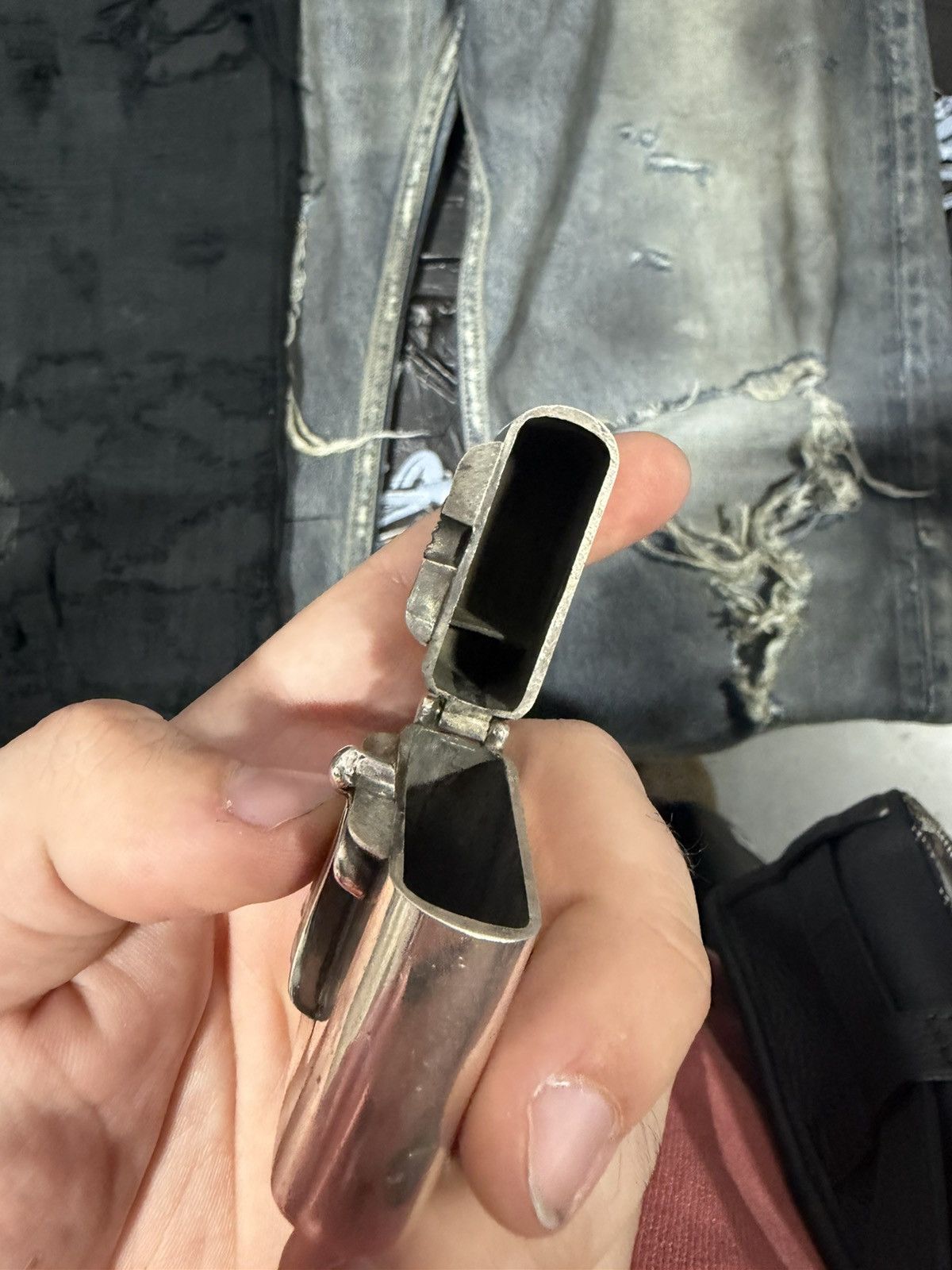 Chrome Hearts Chrome hearts cross zippo lighter Size ONE SIZE - 8 Thumbnail