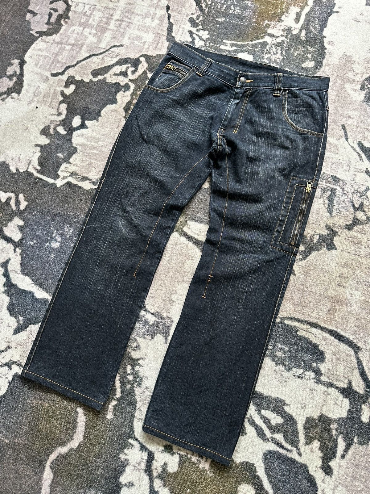 291295=Homme AW2007 291295 homme hybrid denim Size US 35 - 3 Thumbnail