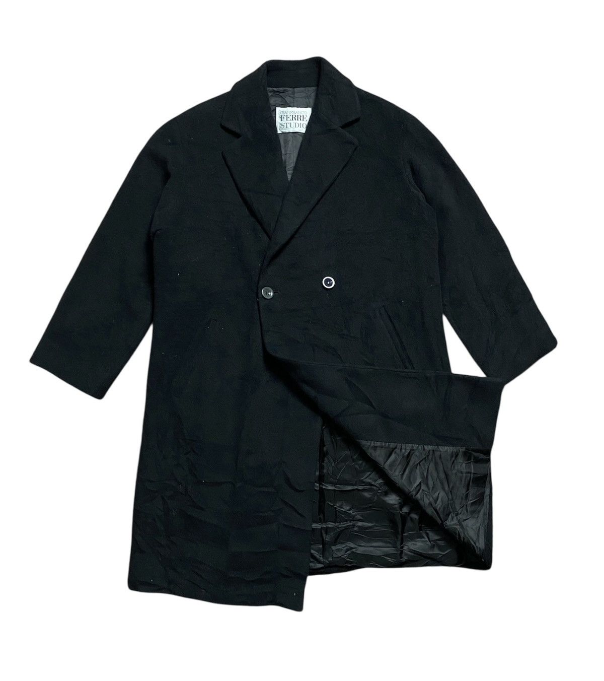 Gianfranco Ferre Vintage Gianfranco Ferre Studio Wool Cashmare Jacket Size US M / EU 48-50 / 2 - 2 Thumbnail